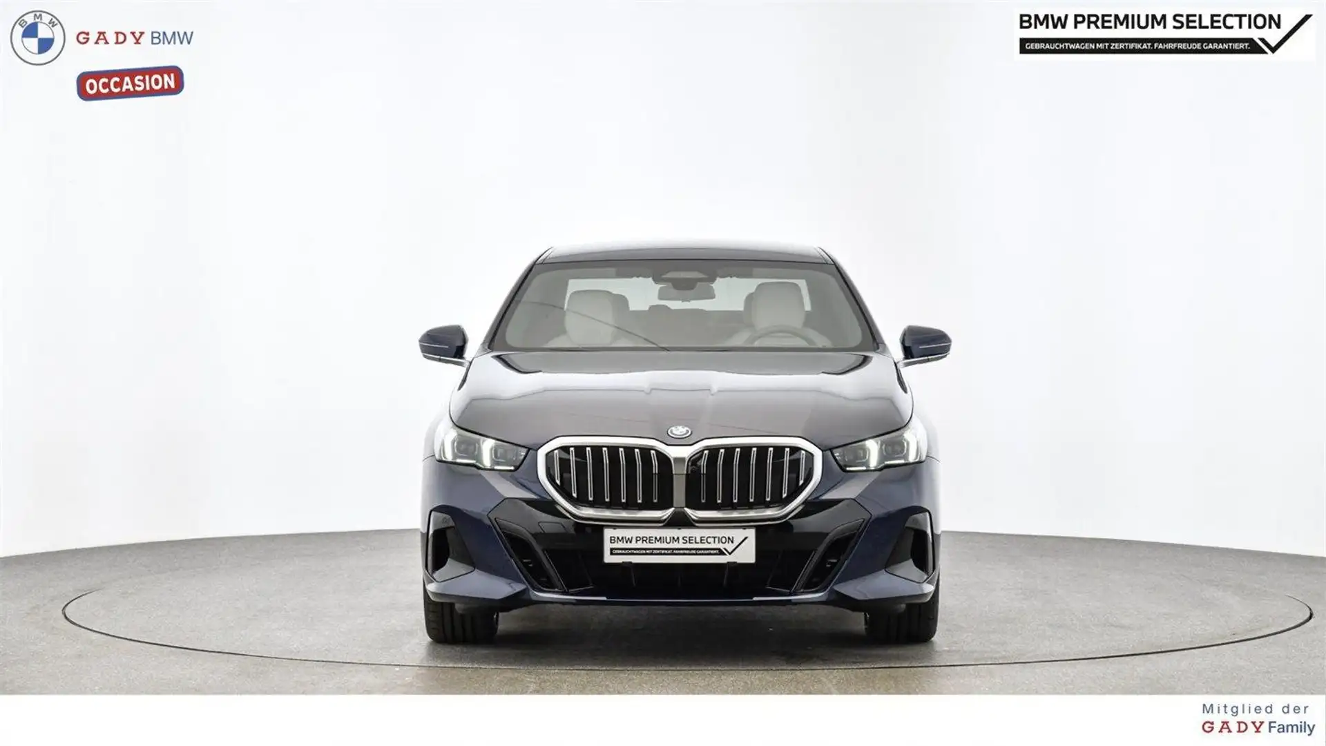 BMW 550 e xDrive Blauw - 2