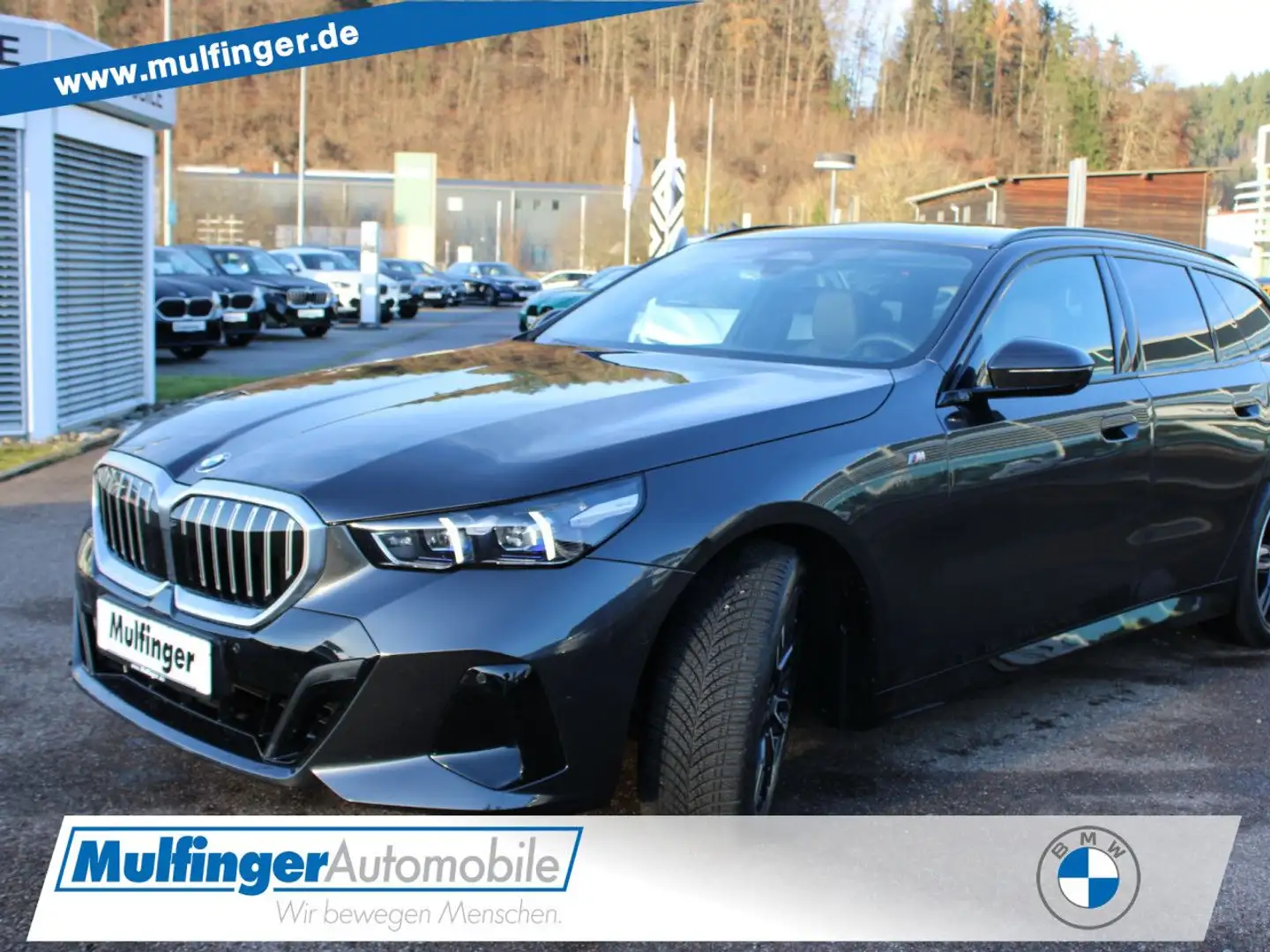 BMW 520 d xDr.T.M Sport PanoD.AHK HUD ACC Sitzbel.PA+ Grau - 1