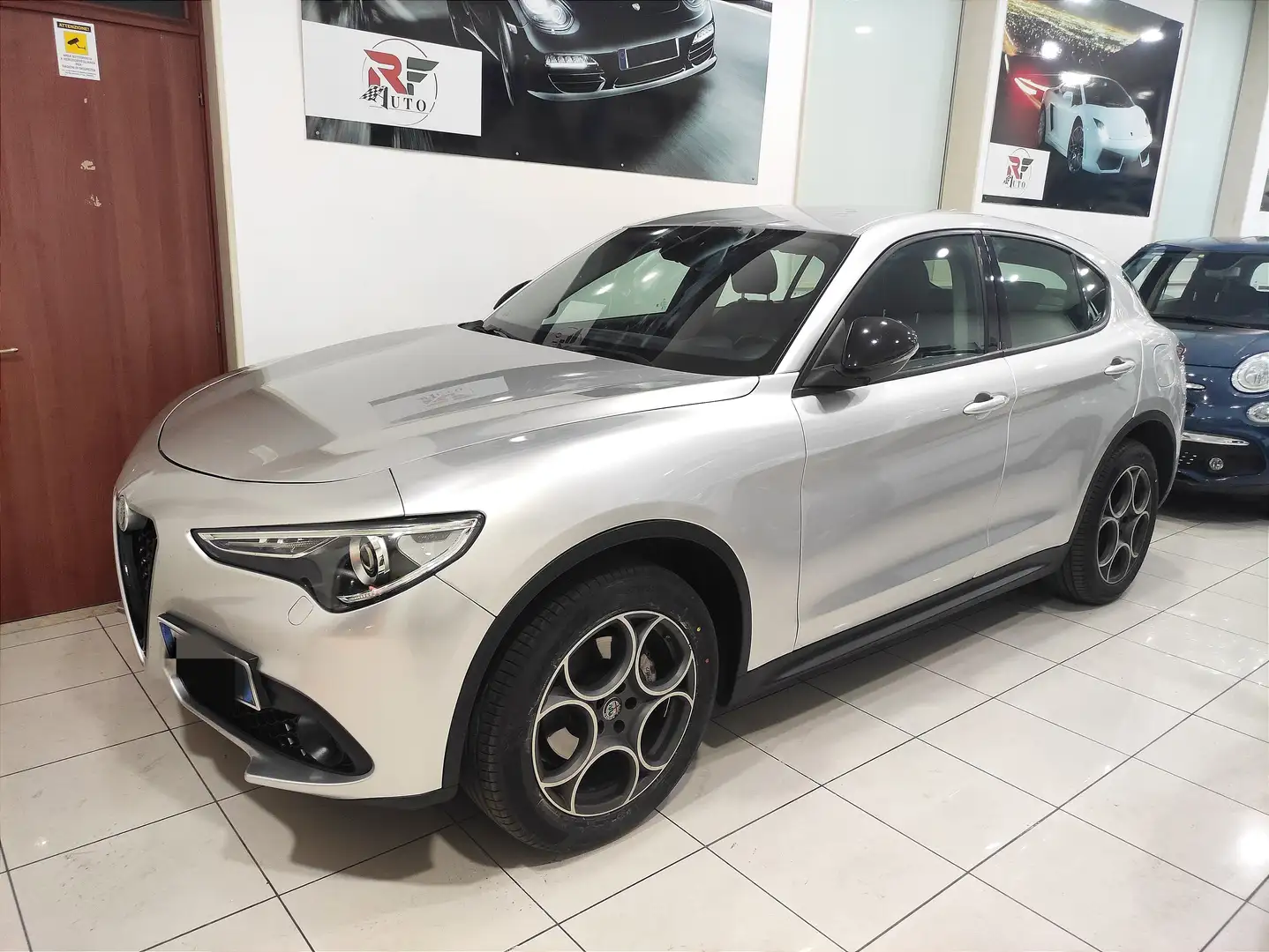 Alfa Romeo Stelvio Stelvio 2.2 t Super Q4 210cv auto Argento - 1