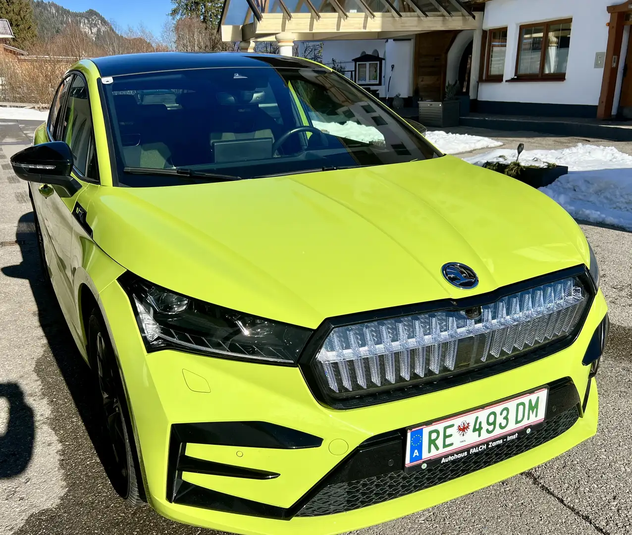 Skoda Enyaq Enyaq Coupe iV 82kWh RS RS Grün - 1