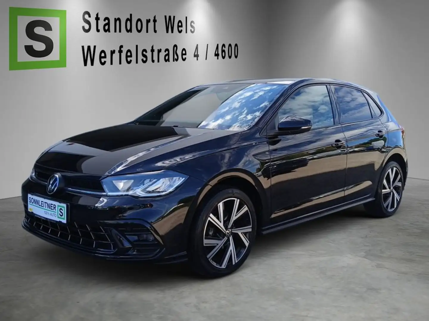 Volkswagen Polo POLO R-Line 1,0 TSI Schwarz - 1