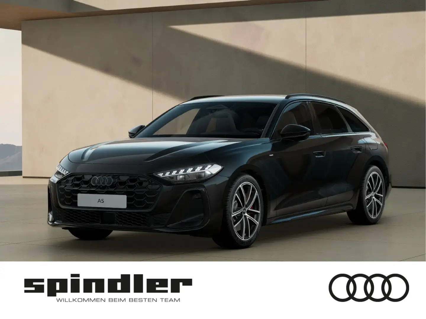 Audi A5 e-hybrid quattro S-tronic | LED,ACC,AHK Zwart - 1