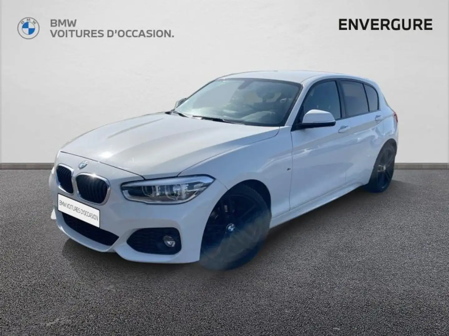 BMW 116 116dA 116ch M Sport 5p Blanc - 1