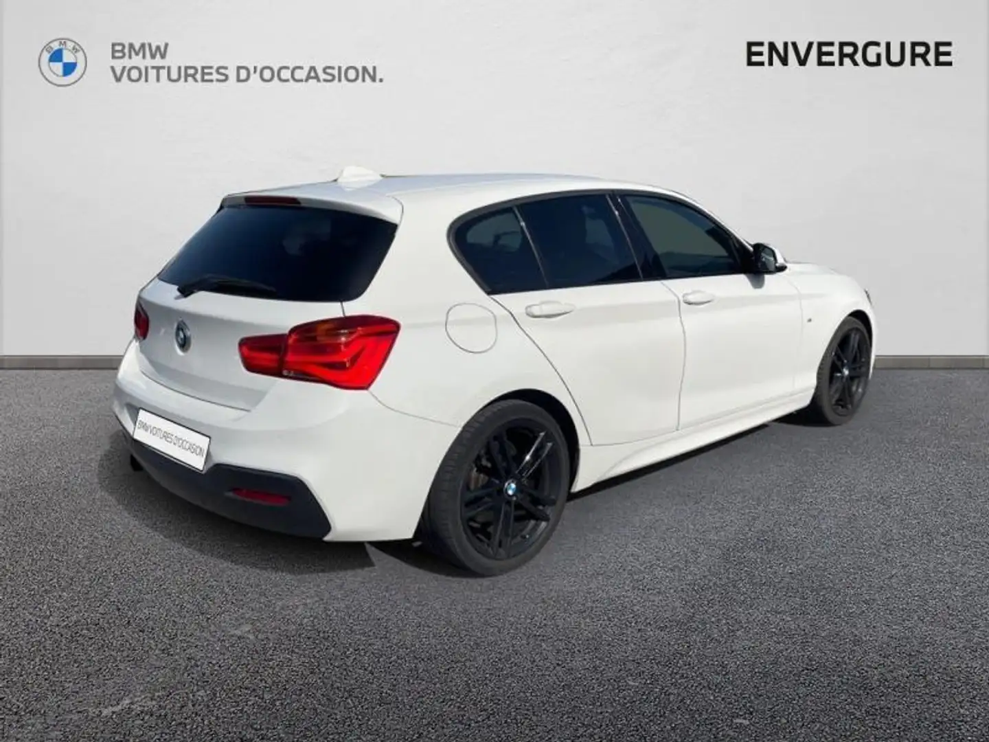 BMW 116 116dA 116ch M Sport 5p Blanc - 2