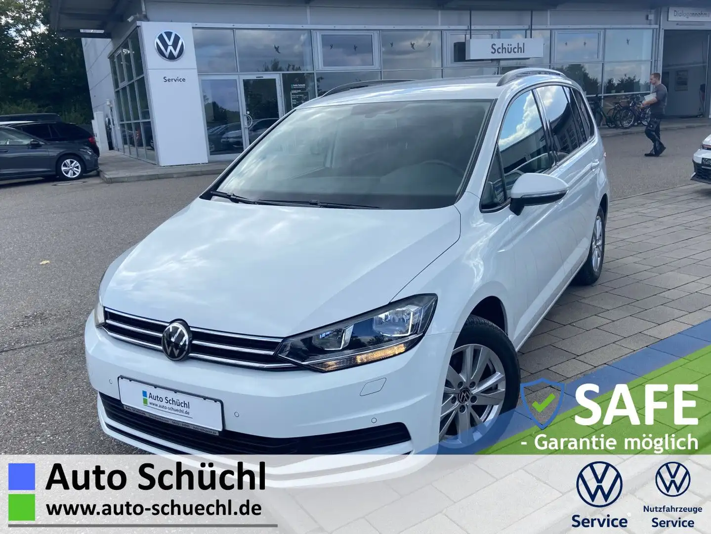 Volkswagen Touran 1.5 TSI 7-SITZER COMFORTLINE NAVI+SHZ+PDC Weiß - 1