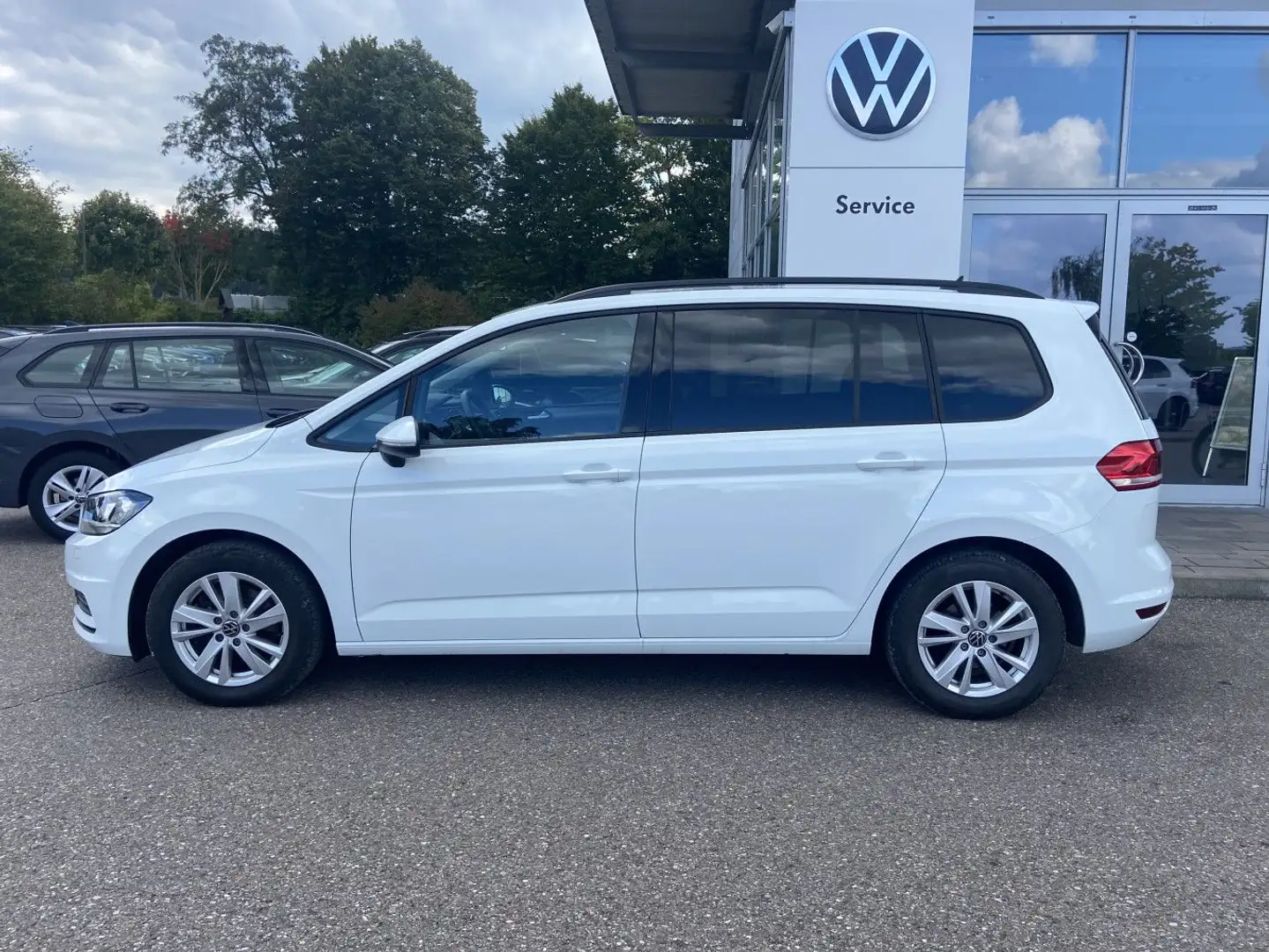 Volkswagen Touran 1.5 TSI 7-SITZER COMFORTLINE NAVI+SHZ+PDC Weiß - 2