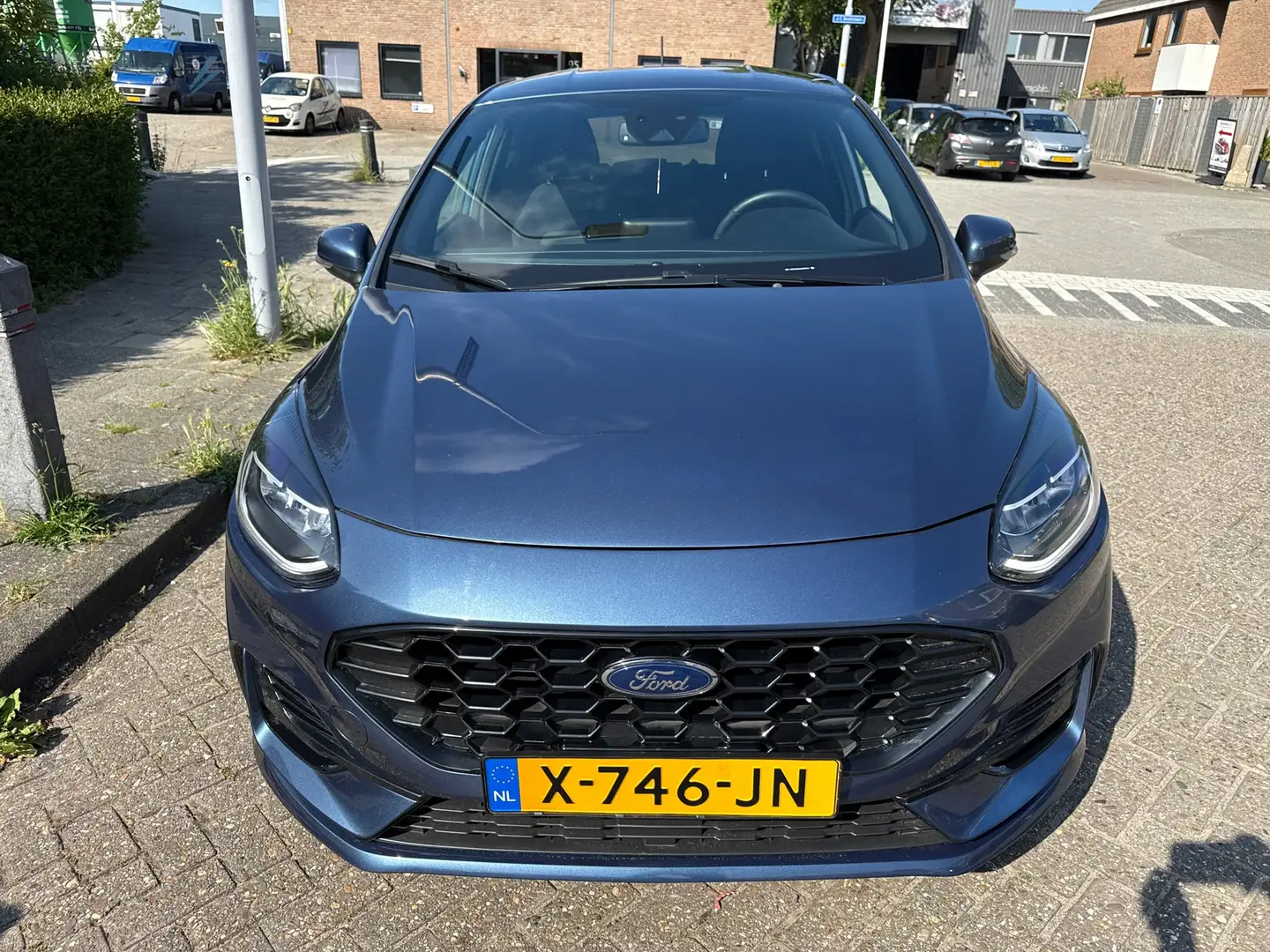 Ford Fiesta 1.0 EcoBoost Hybrid ST-Line Bleu - 2