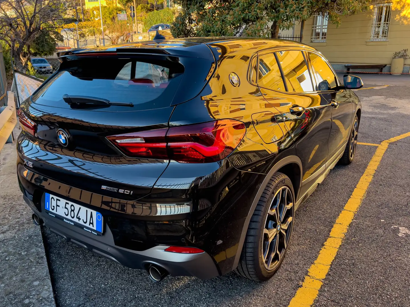 BMW X2 sdrive20i Msport X 178cv auto Nero - 2