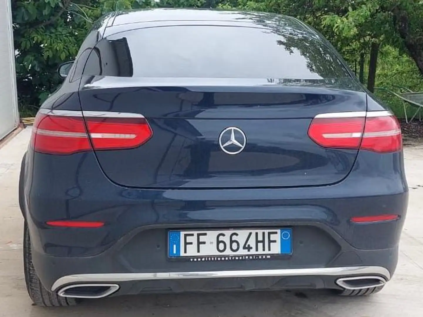 Mercedes-Benz GLC 250 GLC Coupe 250 d Premium 4matic auto Modrá - 2
