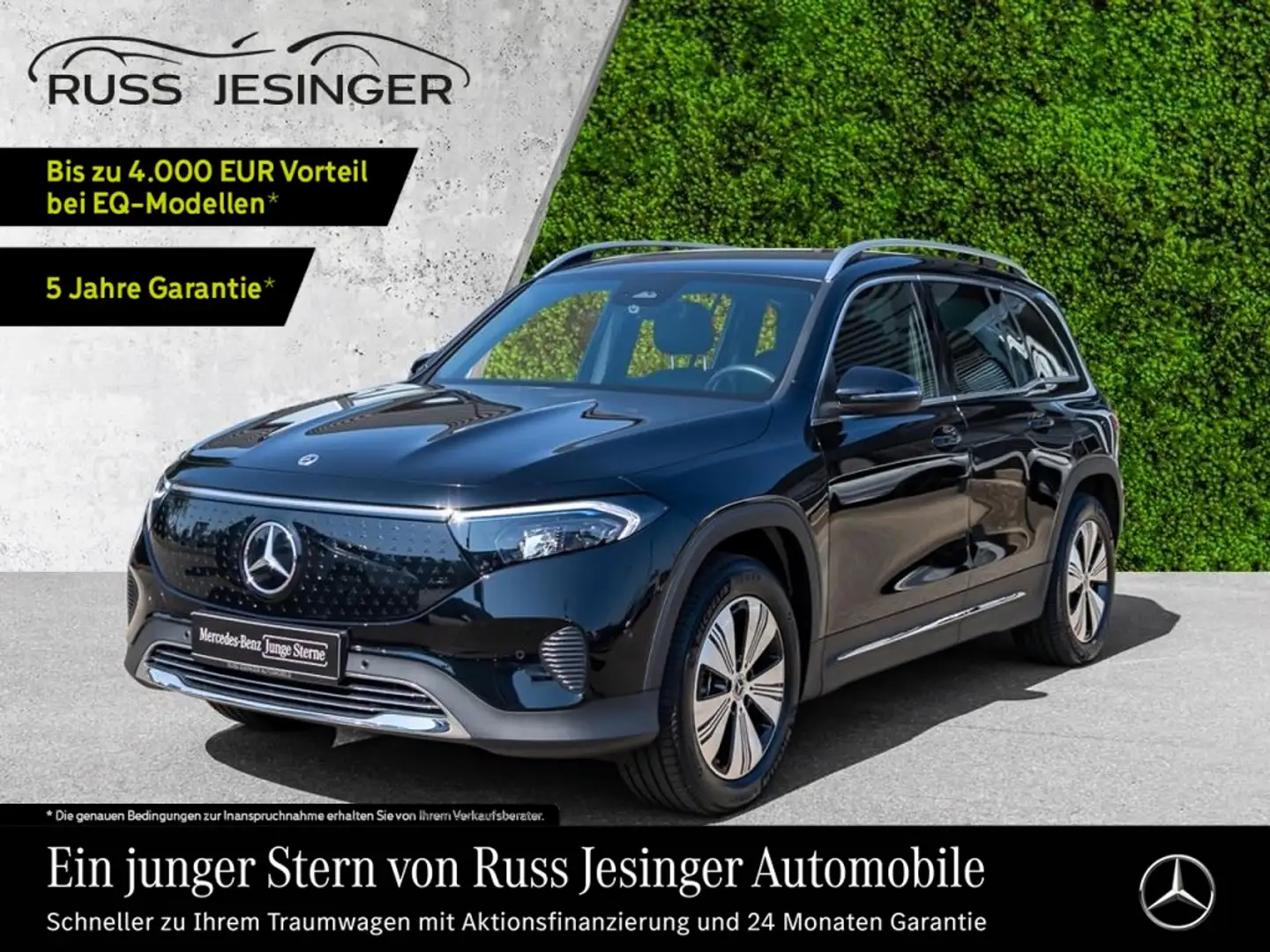 Mercedes-Benz EQB 350 4M Progressive *LED*AHK*Cam*TotW*SpurH* Schwarz - 2