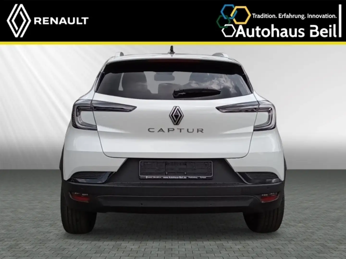 Renault Captur Techno Mild Hybrid 140 Blanc - 2