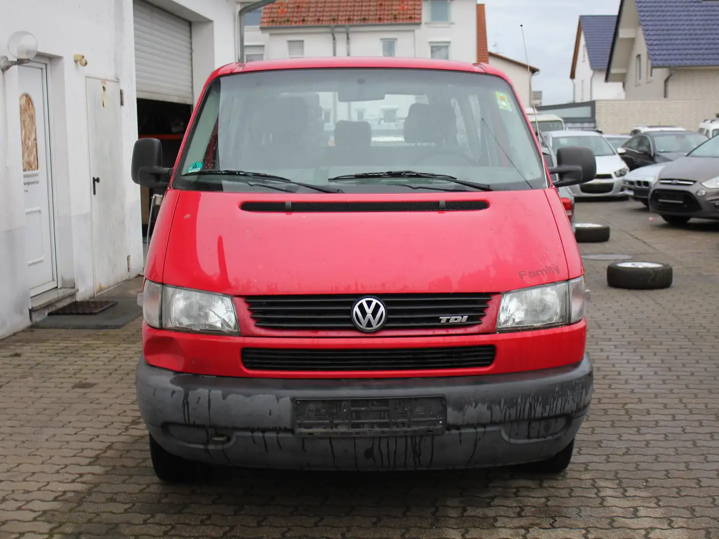 Volkswagen T4 Multivan Family Klima Czerwony - 1