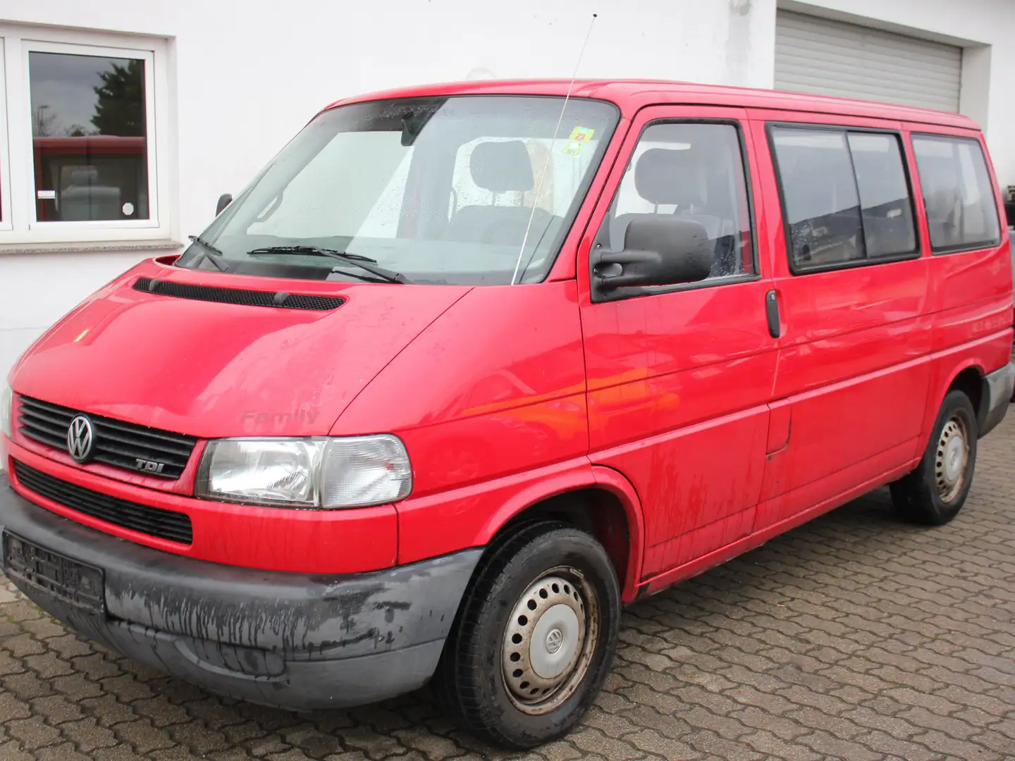 Volkswagen T4 Multivan Family Klima Czerwony - 2