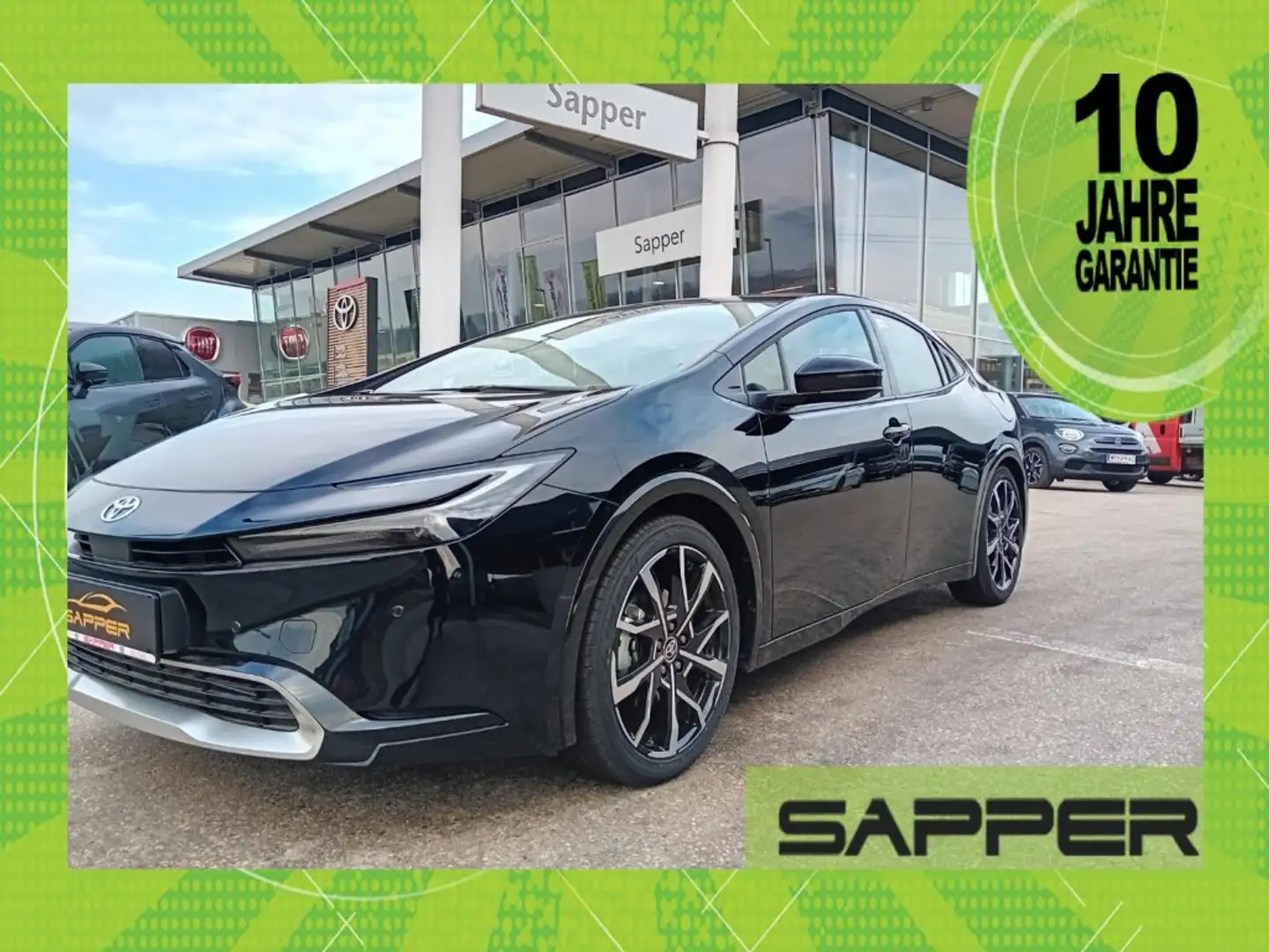 Toyota Prius 2.0 VVT-i Plug-in Hybrid PHEV 13,3kWh Execut Schwarz - 1