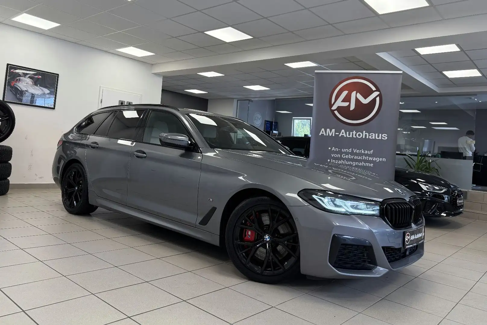 BMW 540 d xDrive *M Sport*ACC*AHK*B&W*Memory*360°K Grau - 1