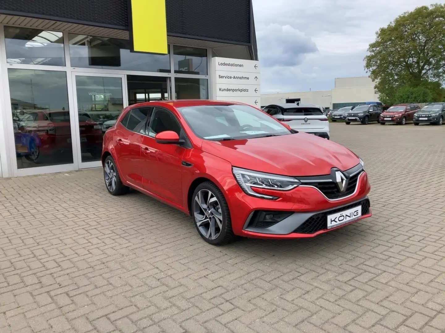 Renault Megane E-TECH, Klima*Automatik*Sitzheizung*Radio*LM Rot - 2
