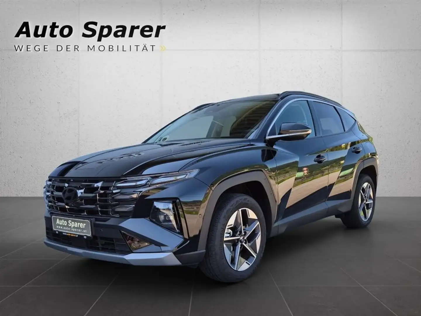 Hyundai TUCSON GO! Plus 1,6 T-GDi HEV 4WD DCT - t5hu2-PP1 Schwarz - 1