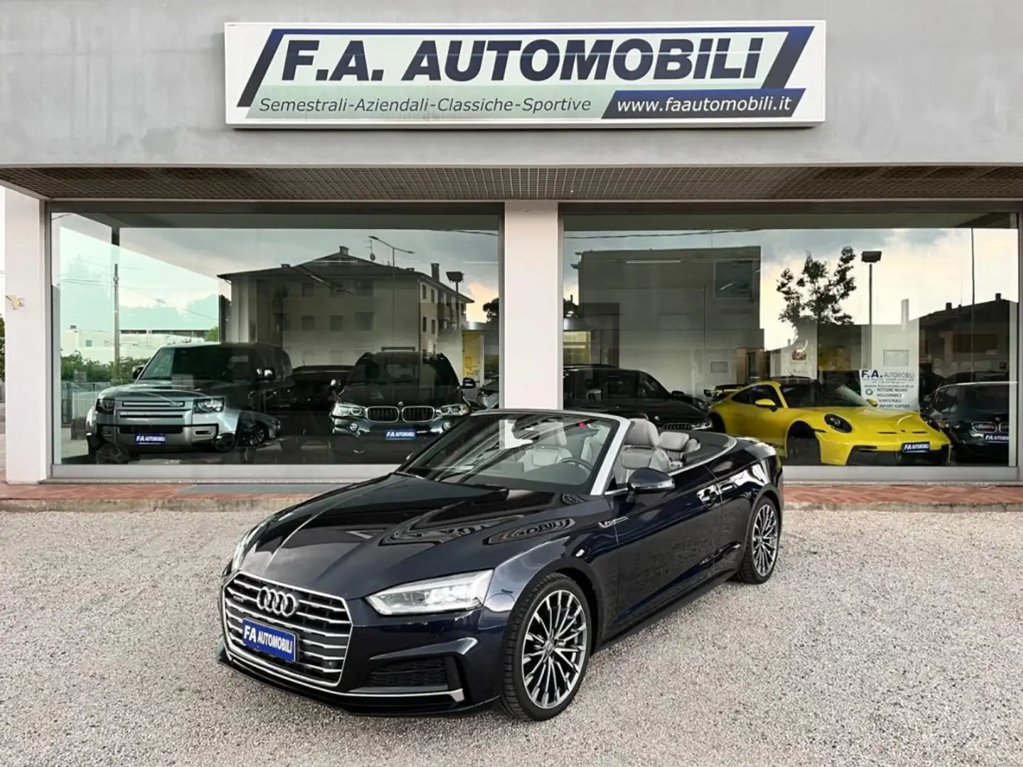 Audi A5 Cabrio 3.0 TDI quattro S tronic Business Sport Blu/Azzurro - 1