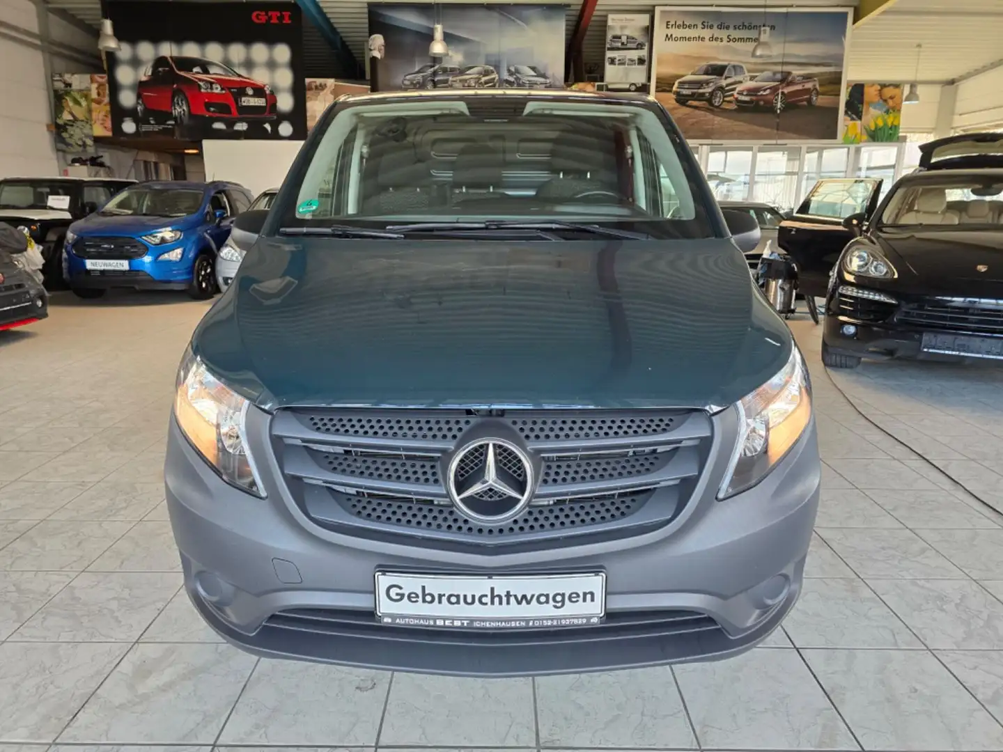 Mercedes-Benz Vito Kasten 110 CDI WORKER PLUS FWD lang Klima Grün - 2