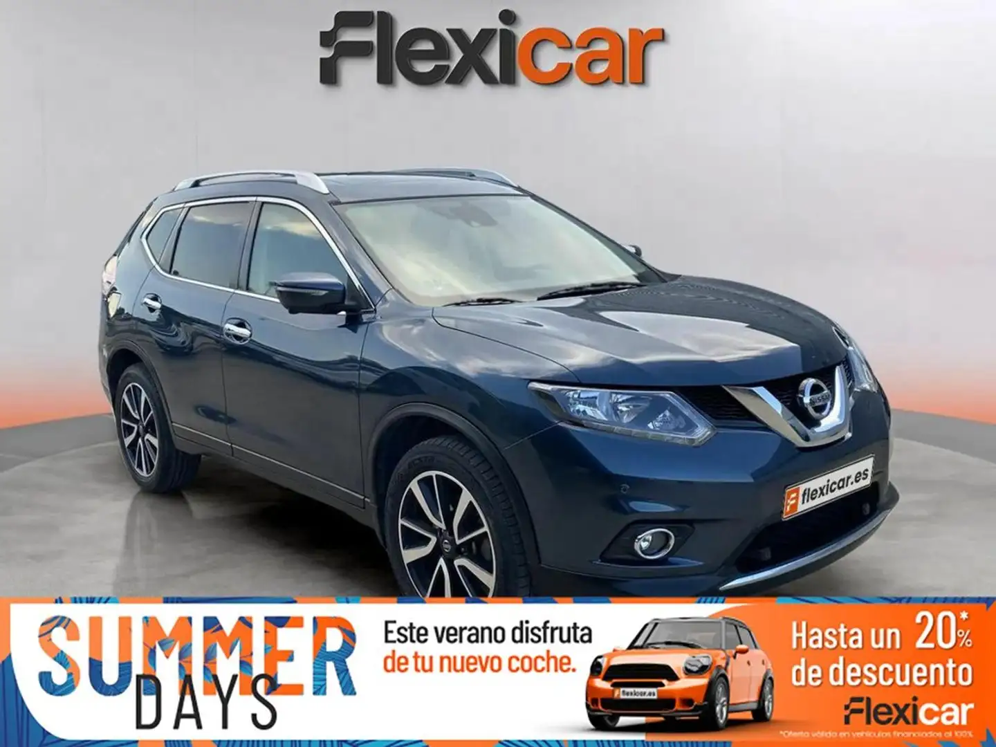 Nissan X-Trail 7P dCi 130 kW(177 CV) 4x4-i N-CONNECTA Azul - 1
