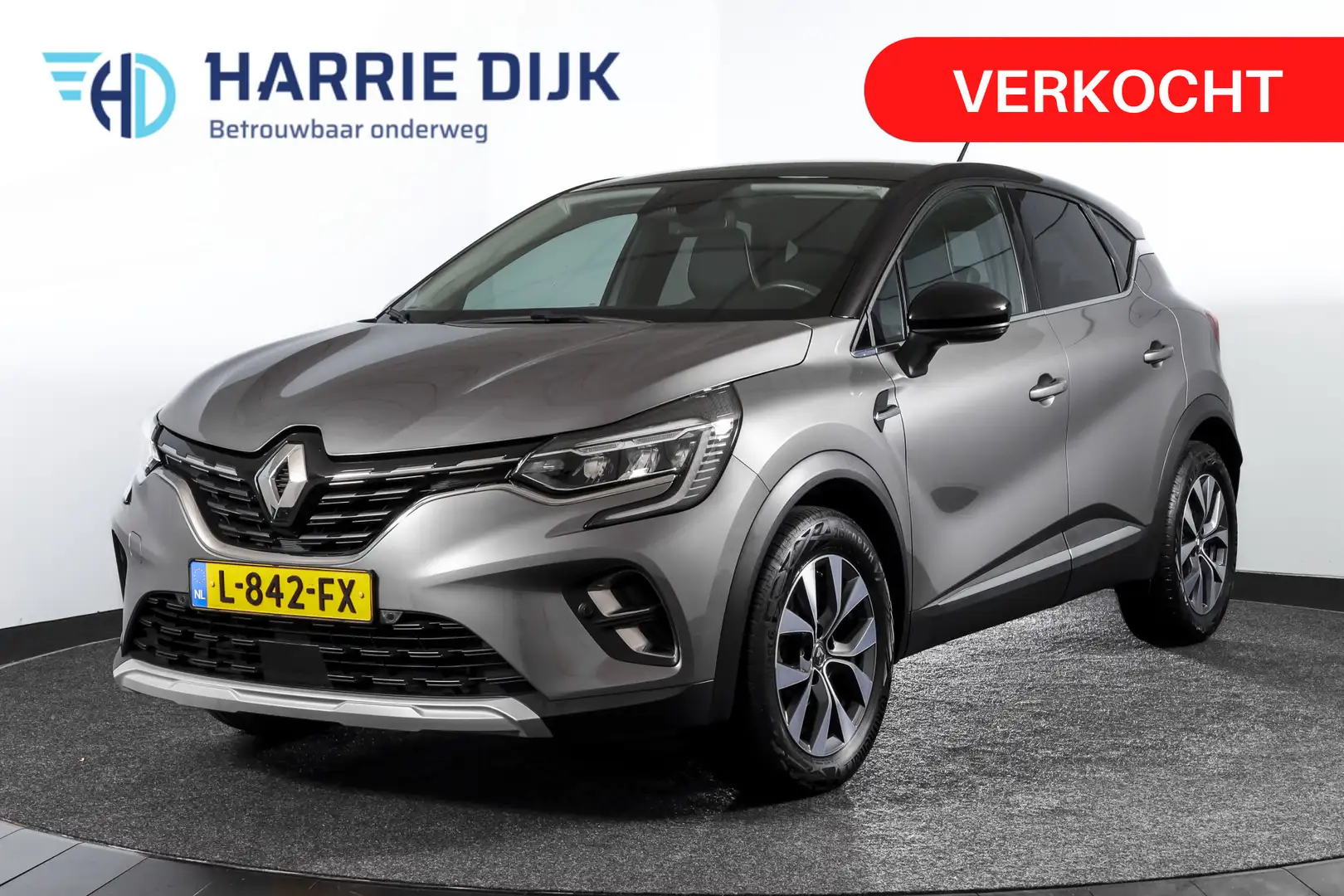 Renault Captur 1.0 TCe 90 PK Intens Orig. NL | Cruise | PDC | Cam Grigio - 1