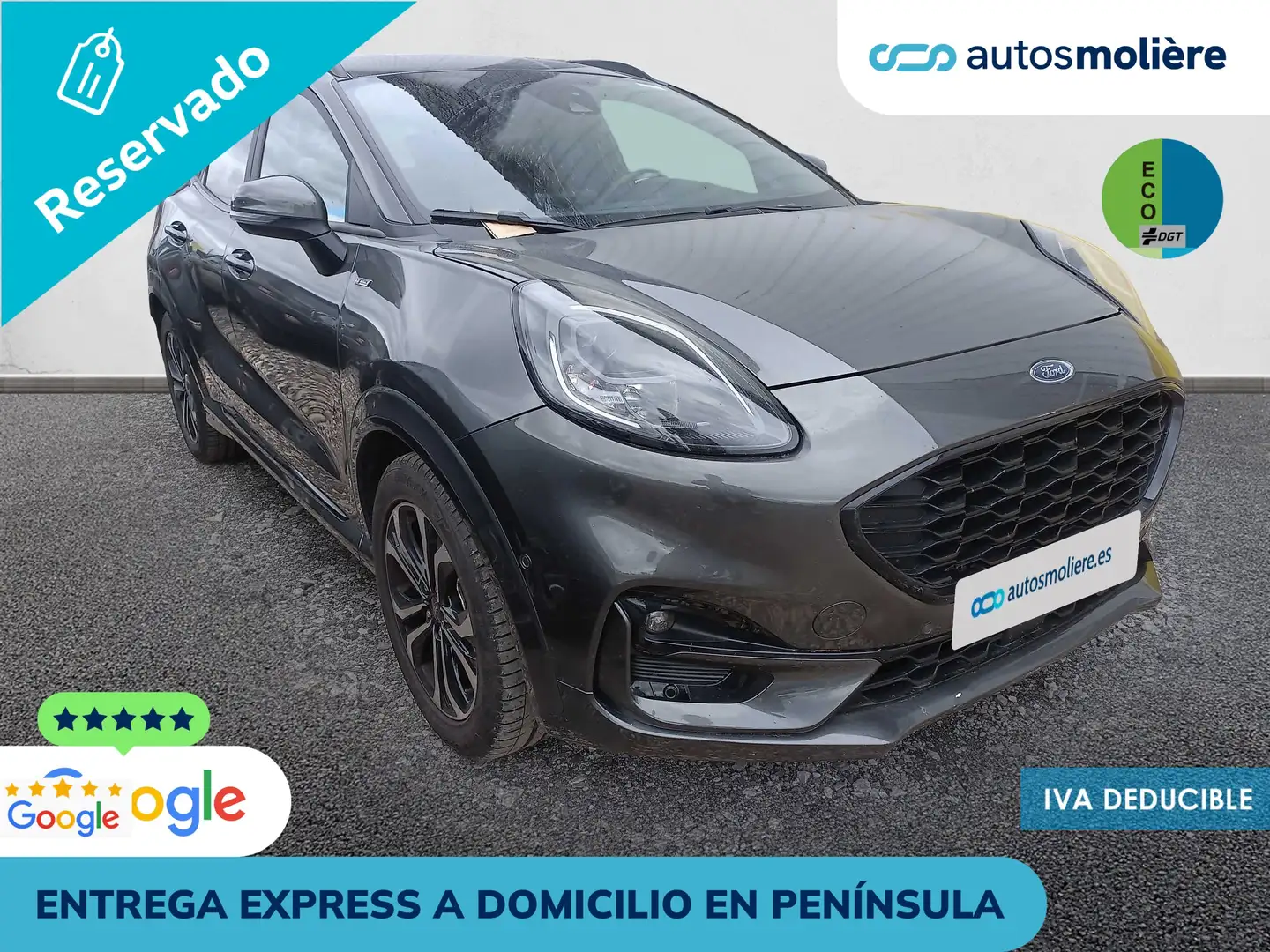 Ford Puma 1.0 EcoBoost MHEV ST-Line Design 125 Grijs - 2