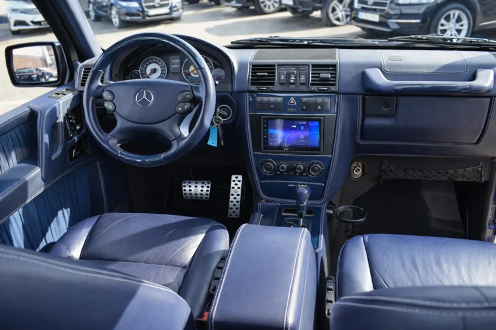 Mercedes-Benz G 55 AMG 55K 500CH AMG BRABUS BA Blau - 2