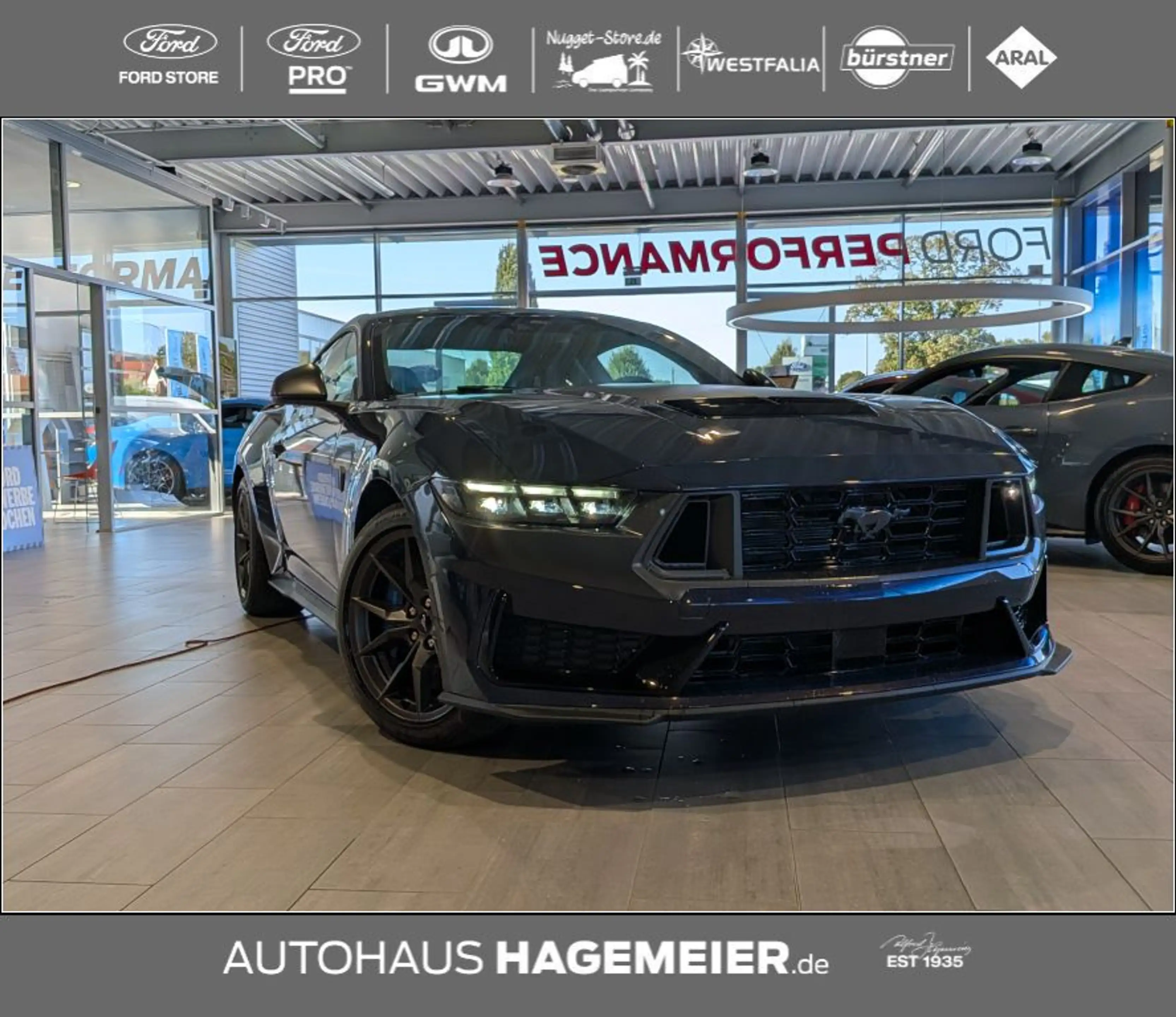 Ford Mustang Dark Horse >15% RABATT + RECARO<
