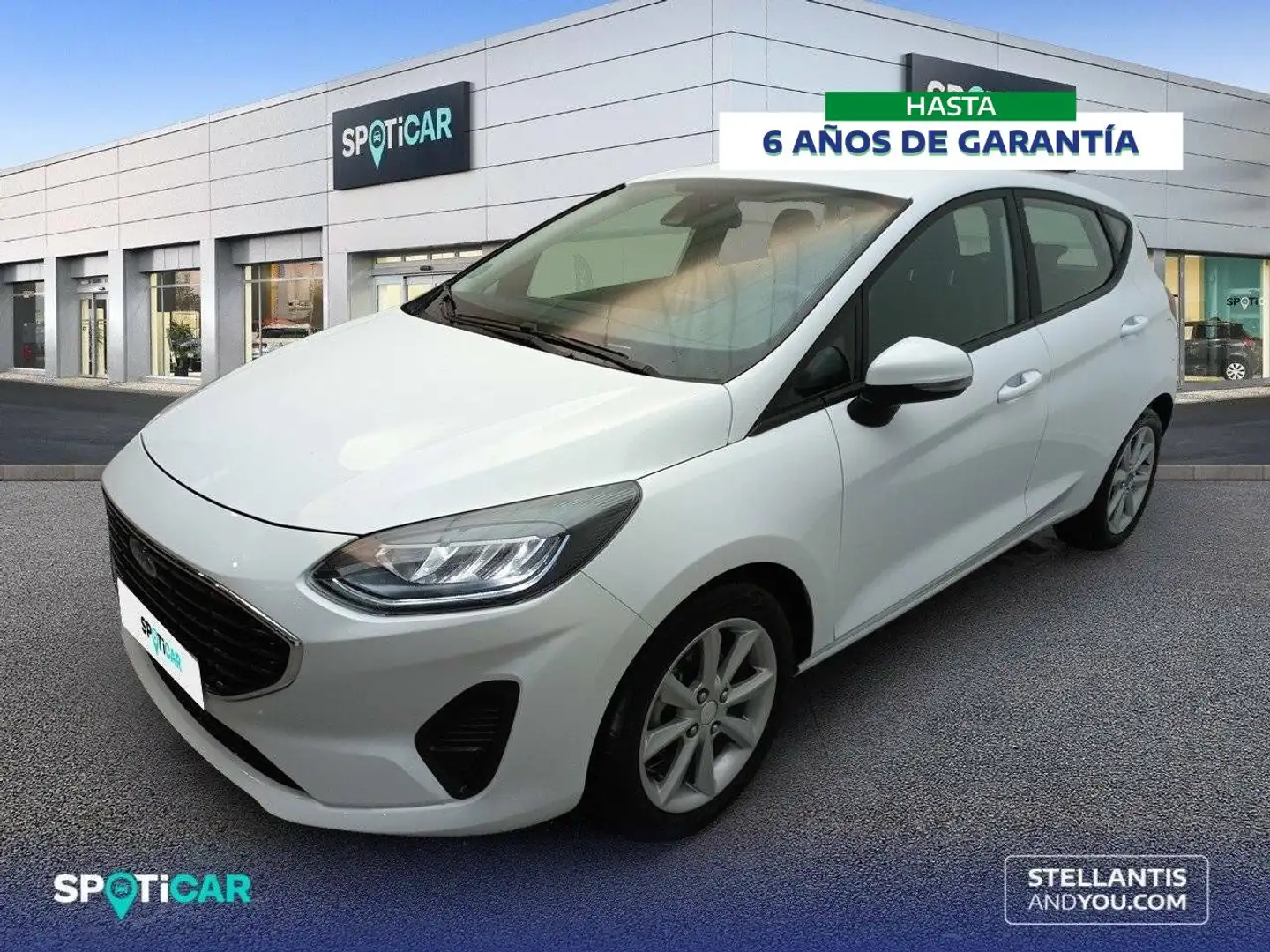 Ford Fiesta 1.1 Ti-VCT Trend Gris - 1