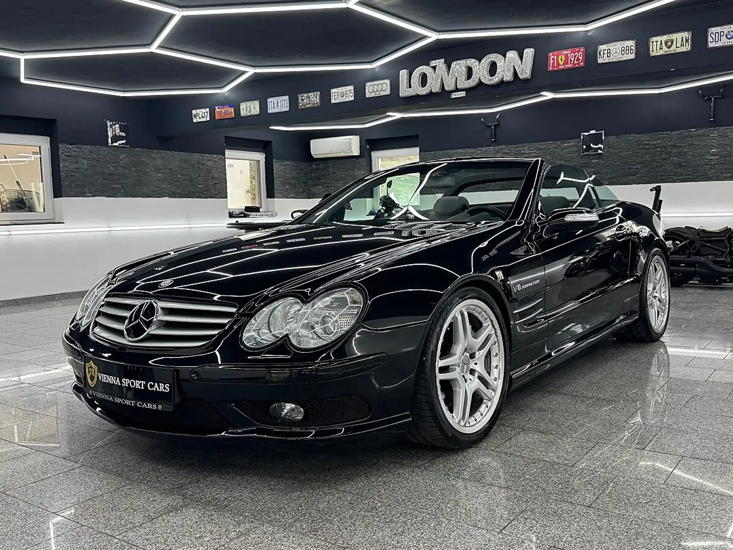 Mercedes-Benz SL 55 AMG Aut.*Carlsson*Wenig-KM* Schwarz - 1