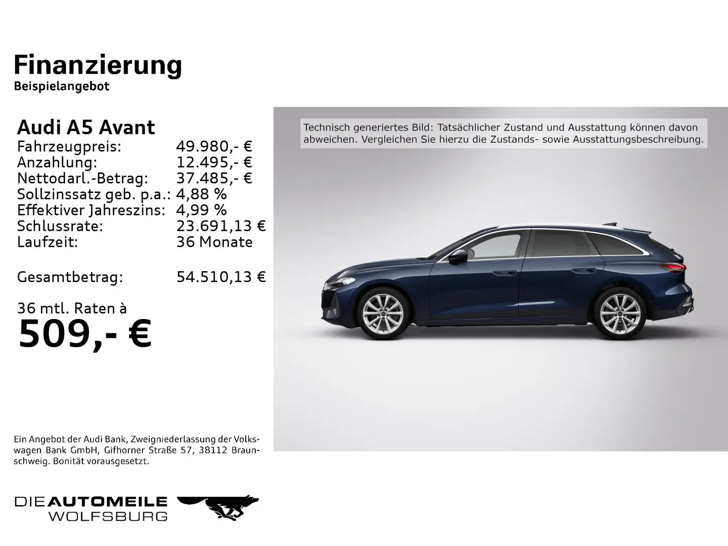 Audi A5 TDI S tronic Blau - 2