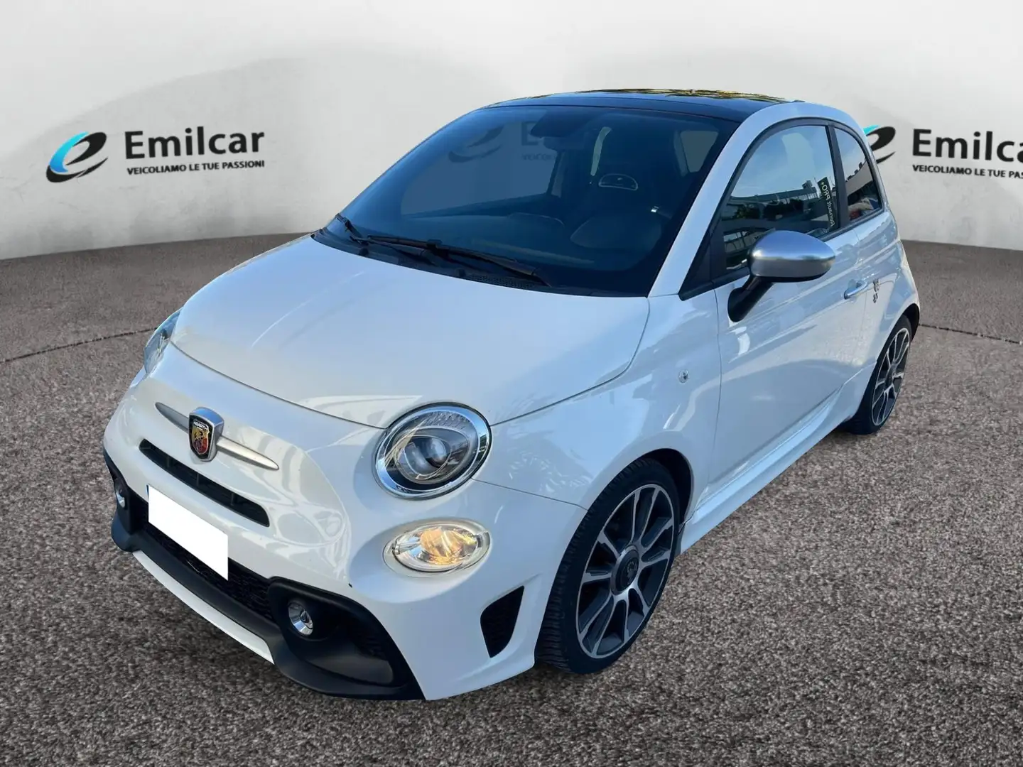 Abarth 595 1.4 Turbo T-Jet 165 CV Turismo Blanc - 1