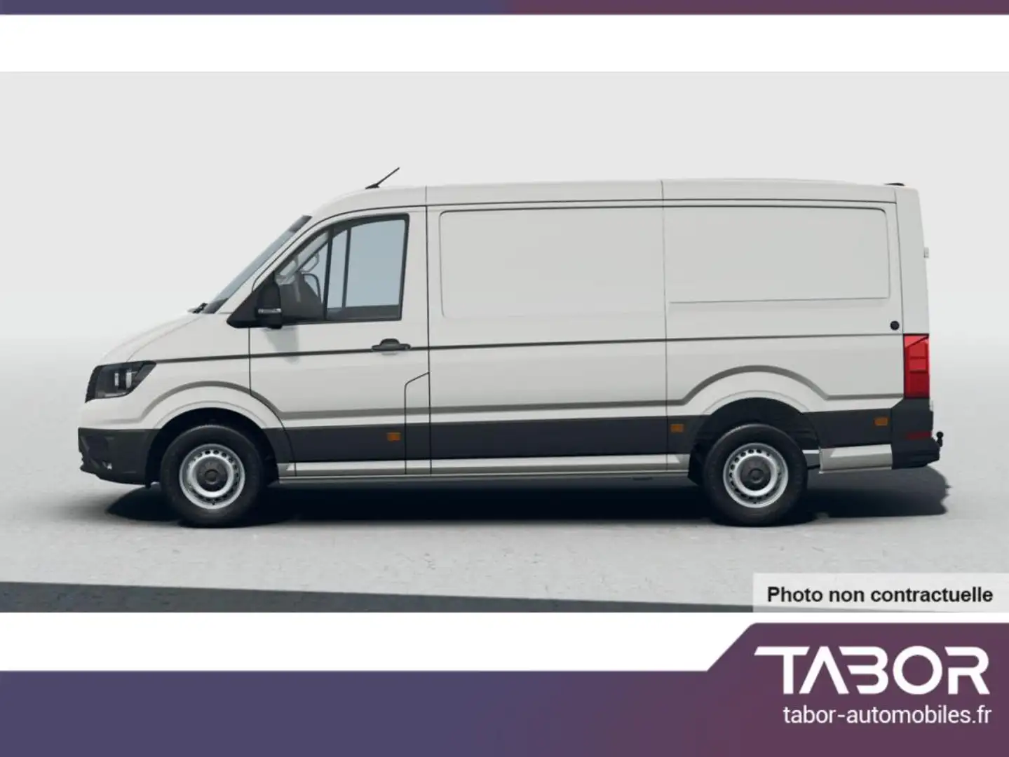 Volkswagen Crafter 35 2.0 TDI 140 AT8 L3H2 3pl Blanc - 2