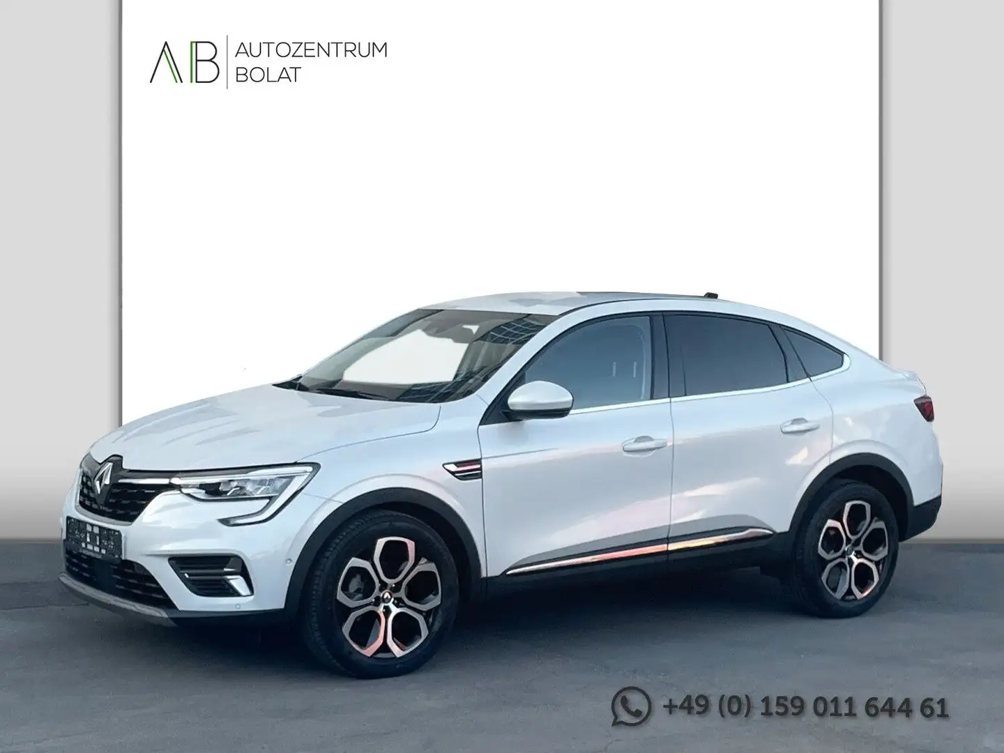Renault Arkana Intens°LEDER°KAMERA°NAVI°LED°KYANIT WEIß° Білий - 1