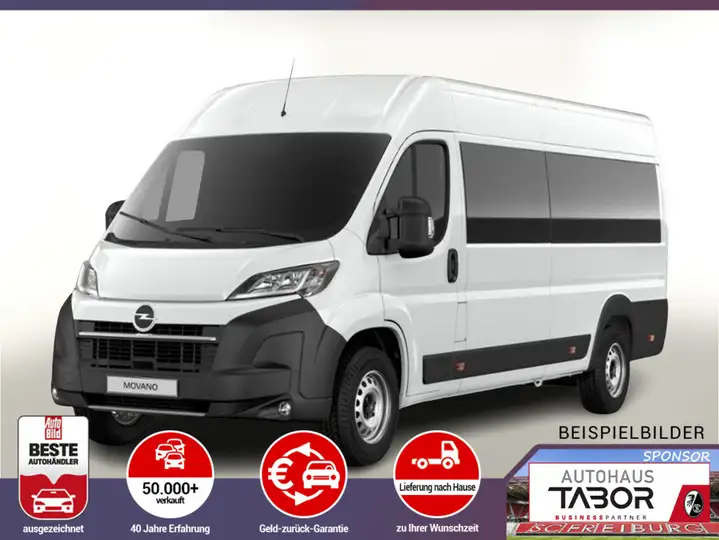 Opel Movano Vollverglast 35+ Aut L4H2 TechnoP UVP-39%*