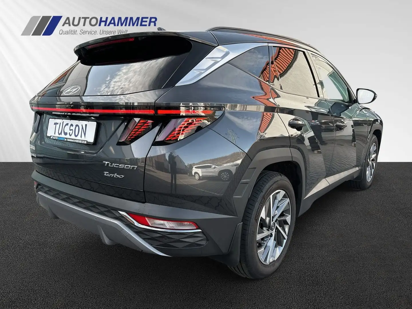Hyundai TUCSON 1.6 iMT 2WD TREND LED NaviKrell AssP elHK Grau - 2