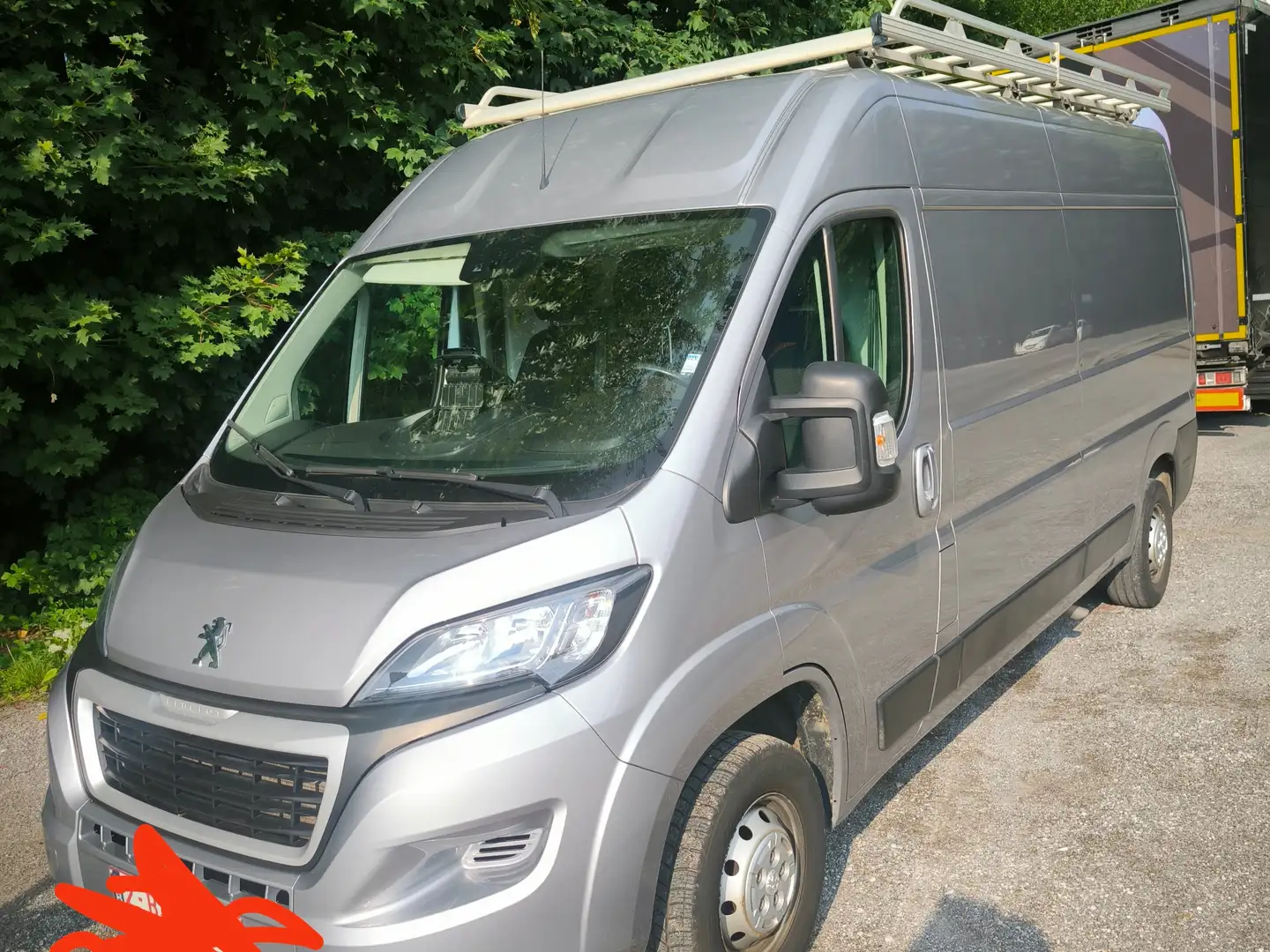 Peugeot Boxer Boxer 2.2 l. L3H2 Plateado - 1