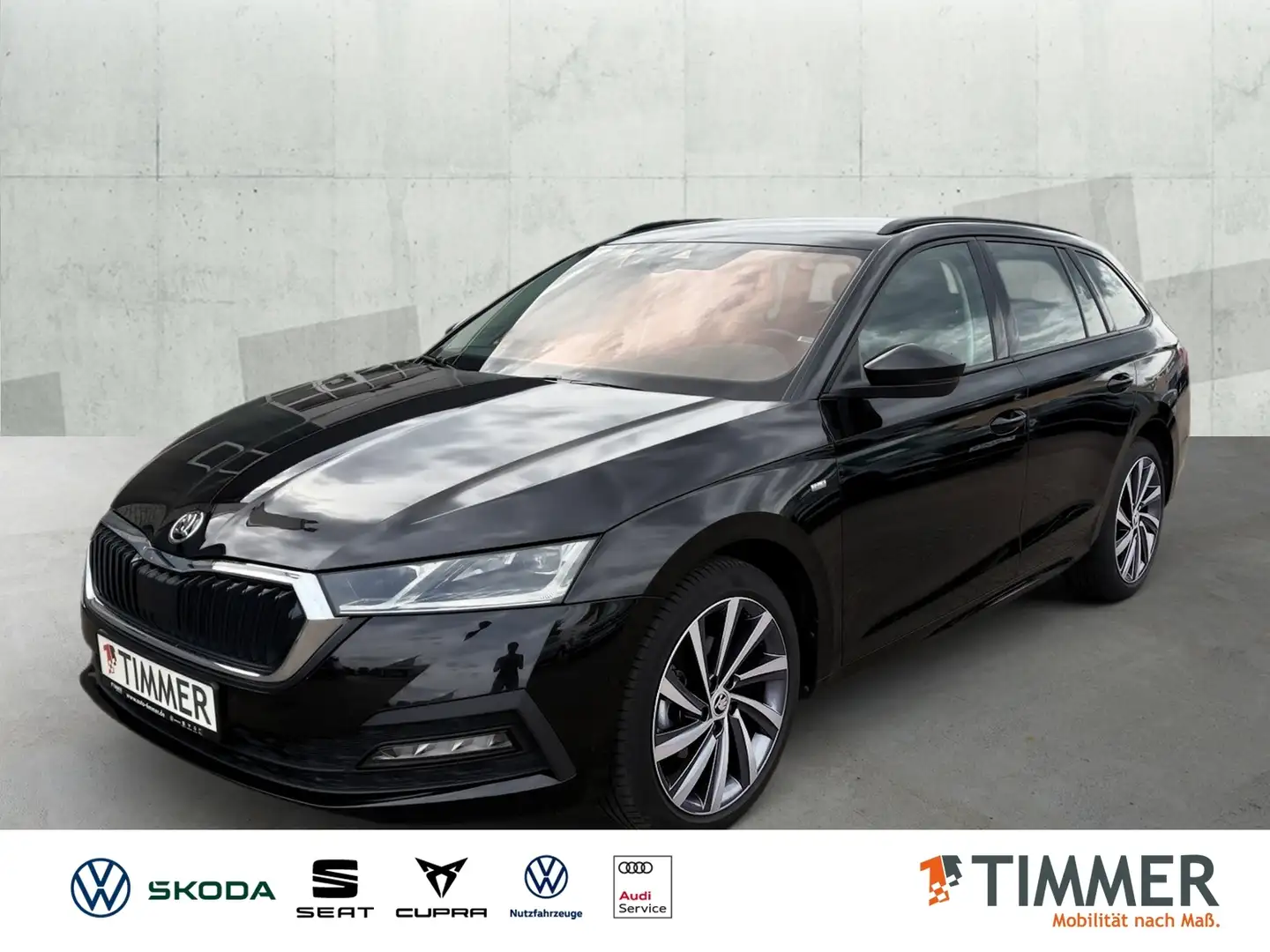 Skoda Octavia Combi 2.0 TDI DSG TOUR*CarPlay*DAB*Lenkrad beheiz Nero - 1