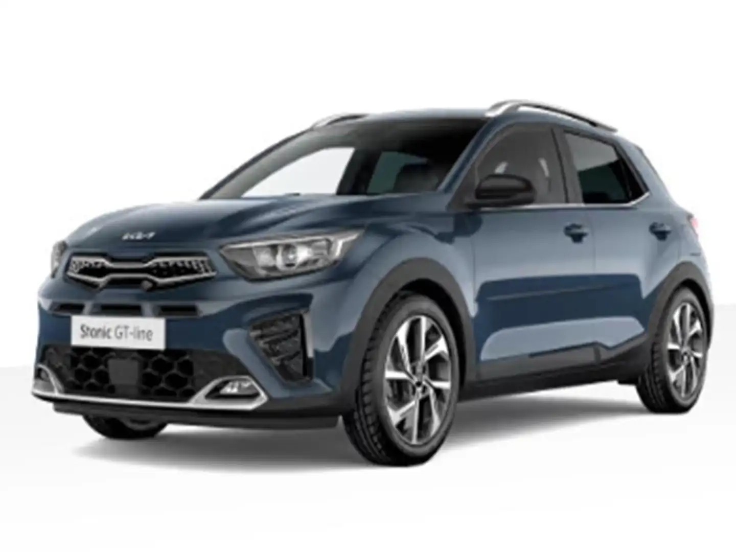 Kia Stonic 1.0T 100 GT Line Bleu - 1