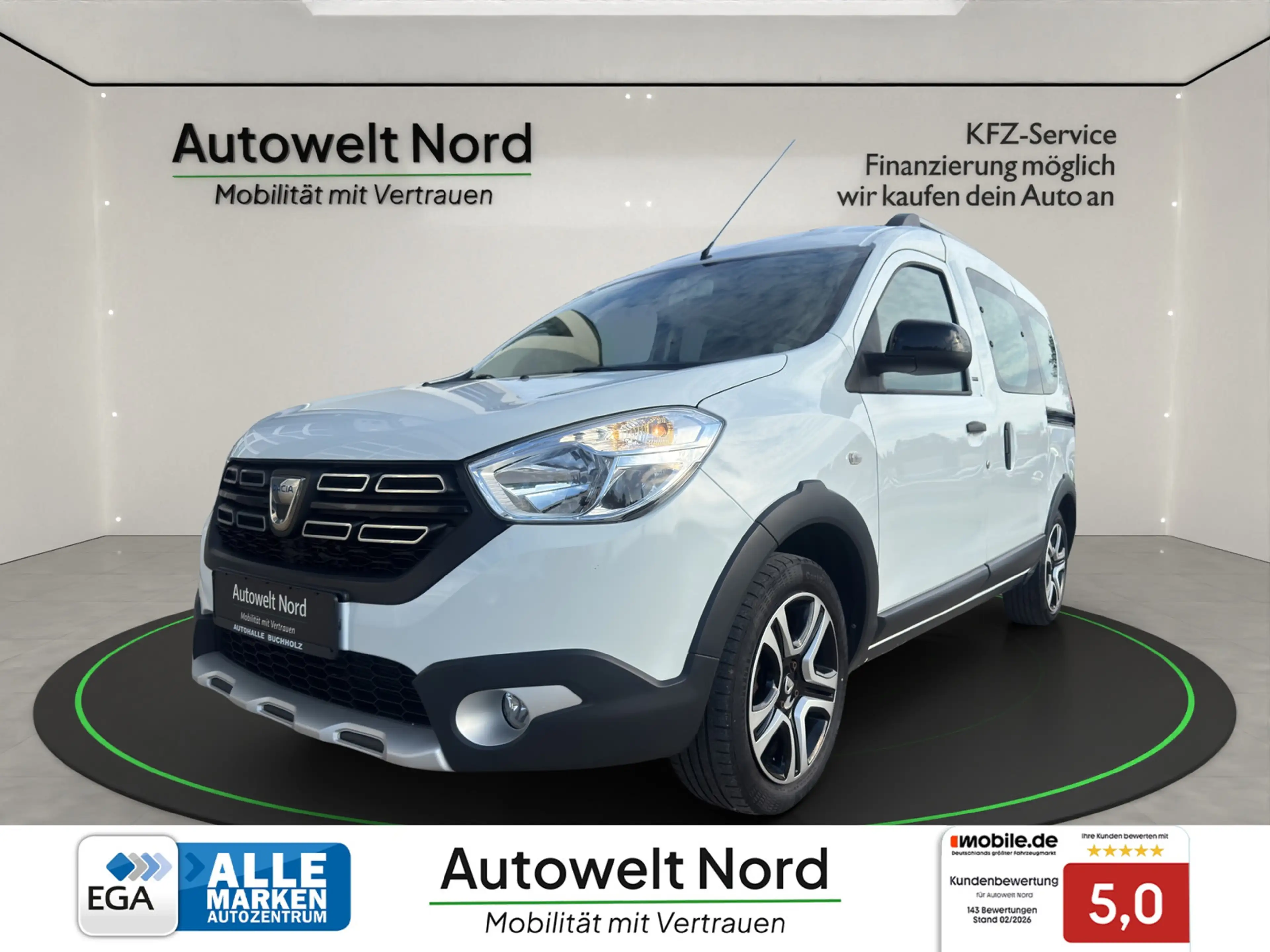 Dacia Dokker Stepway Celebration~AHK~SHZ~NAVIGATION~TEMPOM~R-KA