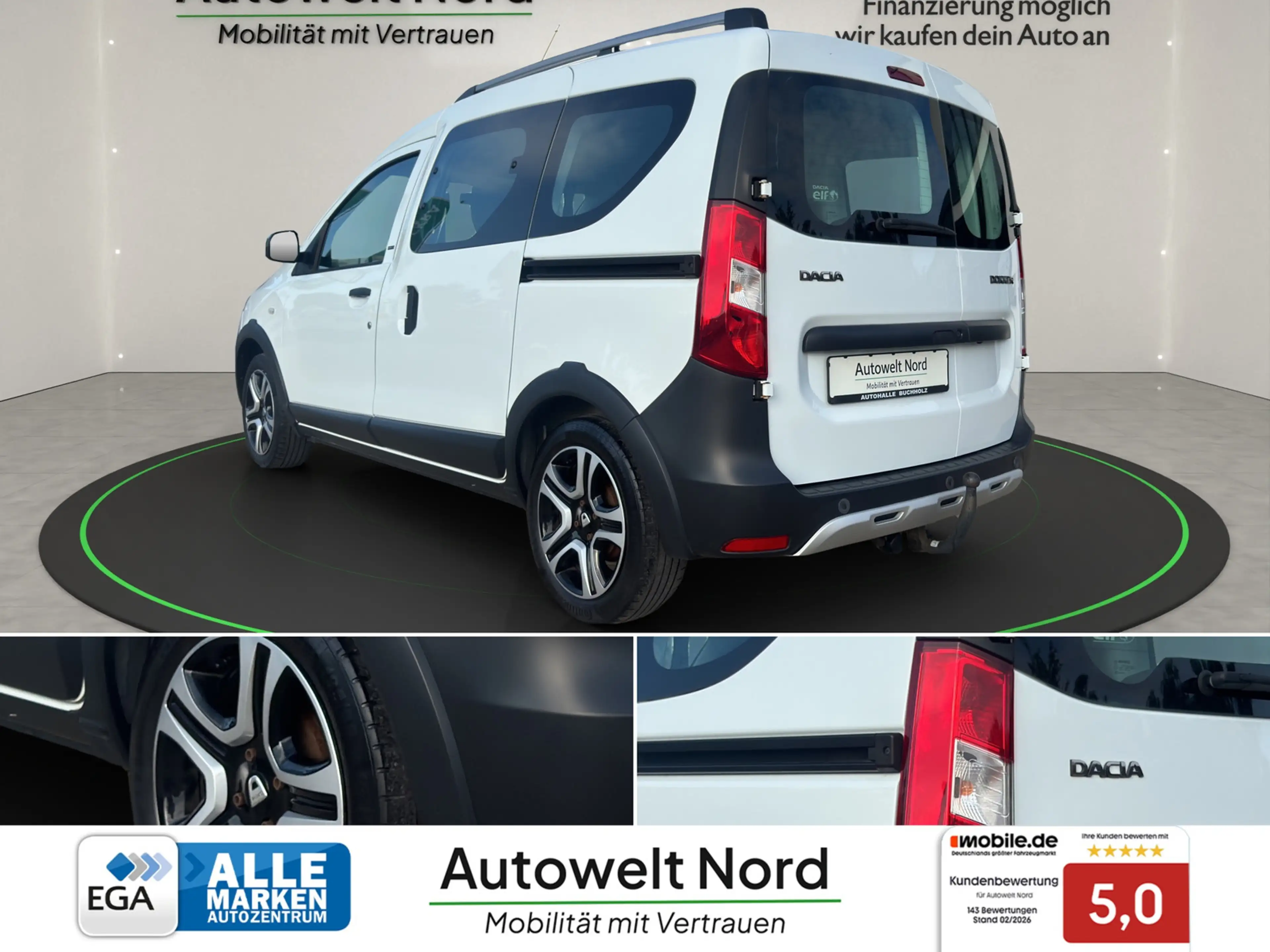 Dacia Dokker Stepway Celebration~AHK~SHZ~NAVIGATION~TEMPOM~R-KA — photo 7