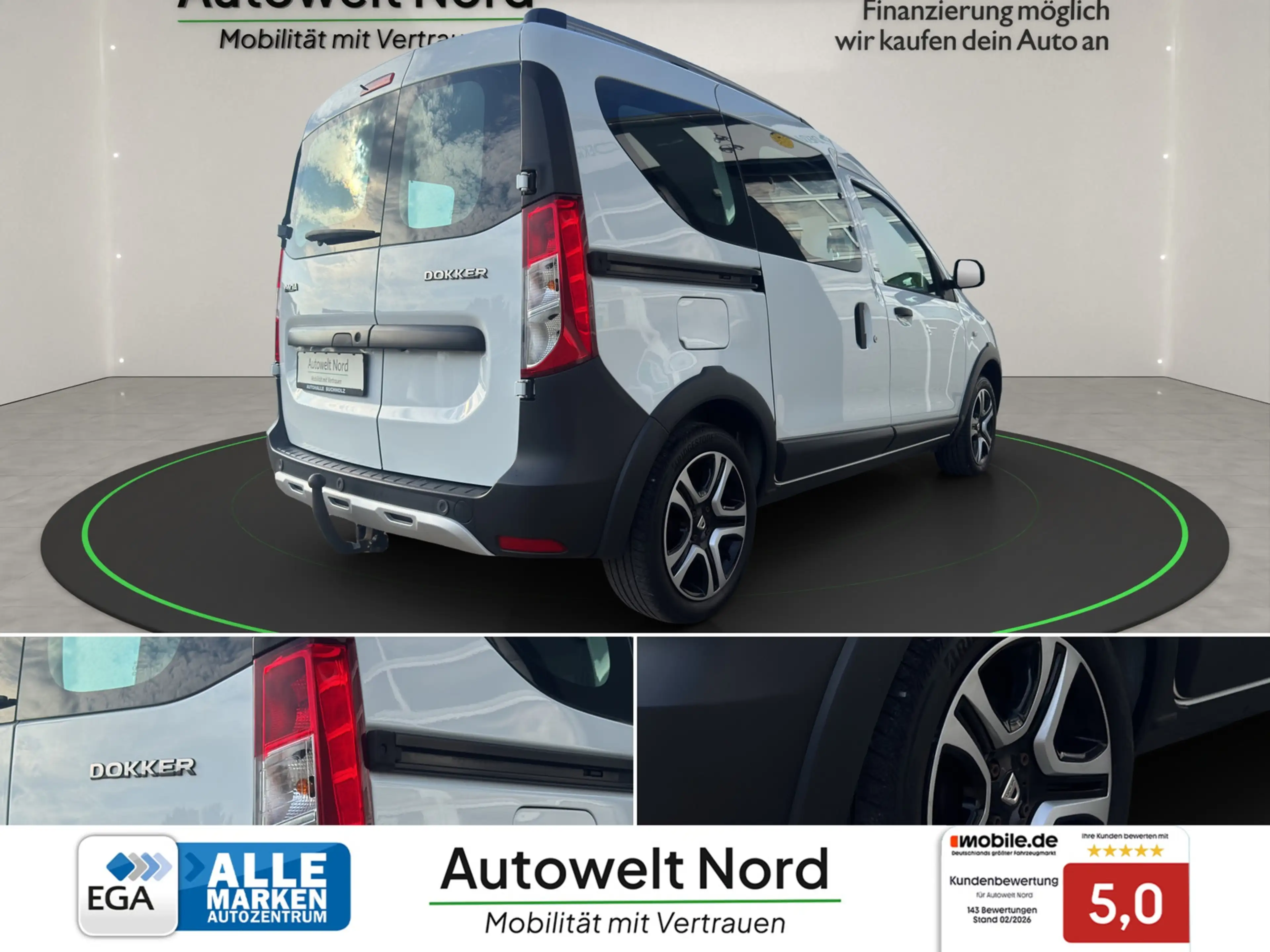 Dacia Dokker Stepway Celebration~AHK~SHZ~NAVIGATION~TEMPOM~R-KA — photo 5