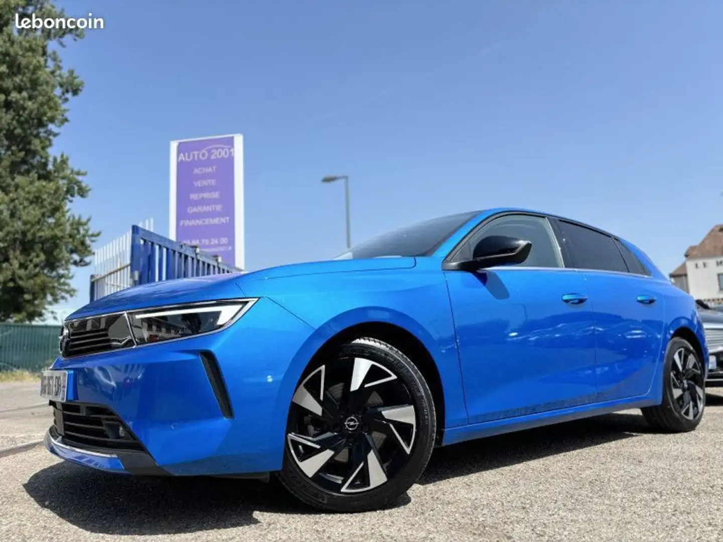 Opel Astra 1.5 D 130CH ELEGANCE BVA8 Blauw - 1
