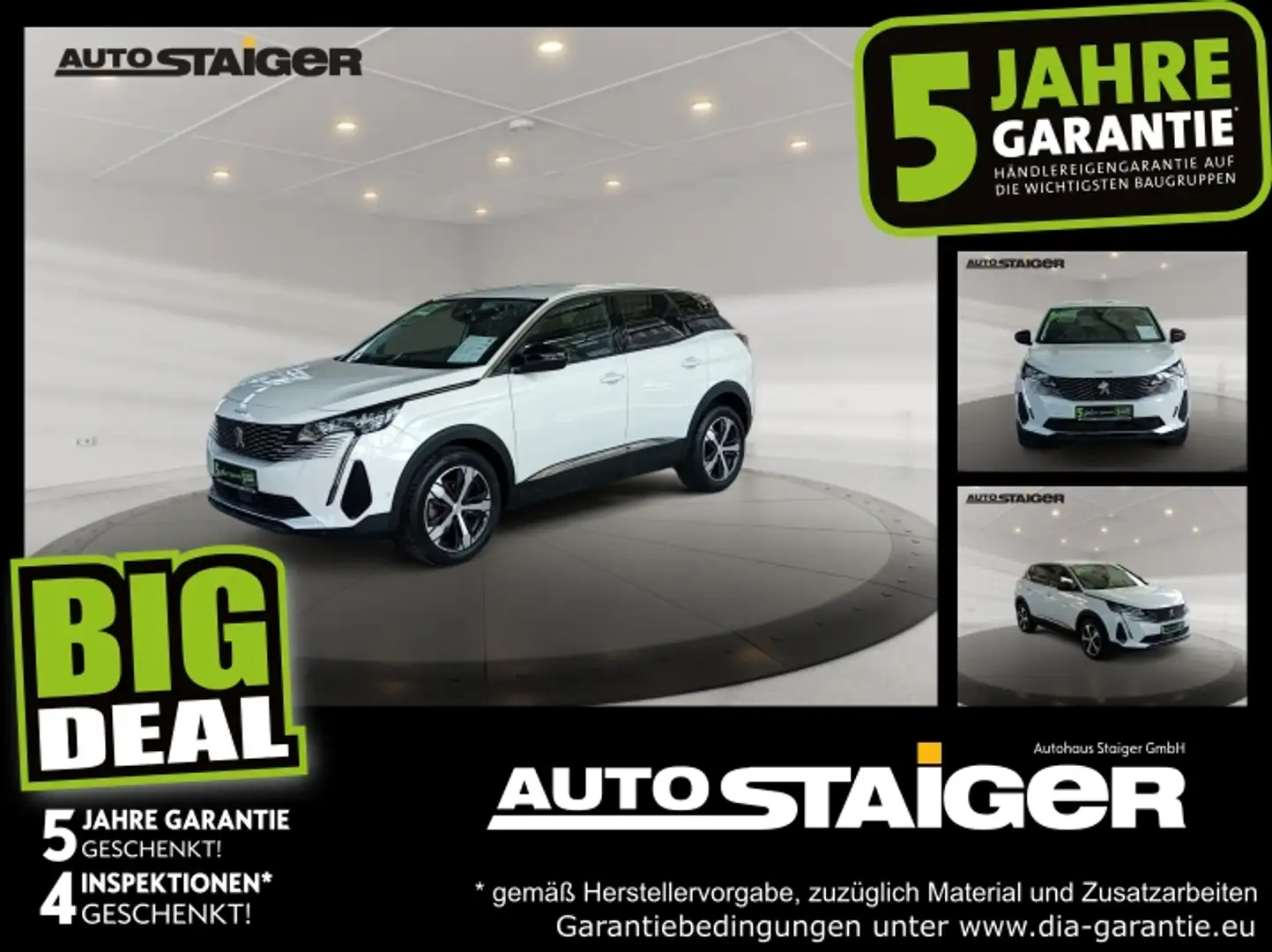 Peugeot 3008 Allure Pack 130 Weiß - 1