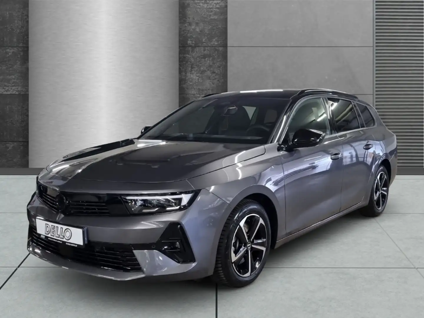 Opel Astra ST 1.2 GS HUD El. Panodach Navi 360 Kamera LED Ble Grau - 1