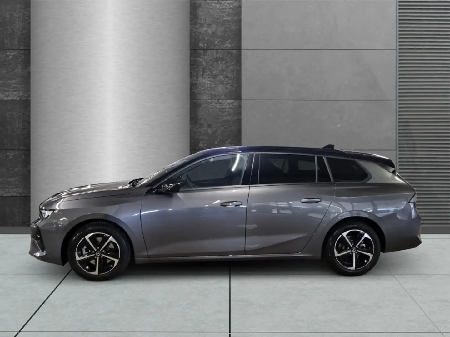 Opel Astra ST 1.2 GS HUD El. Panodach Navi 360 Kamera LED Ble Grau - 2