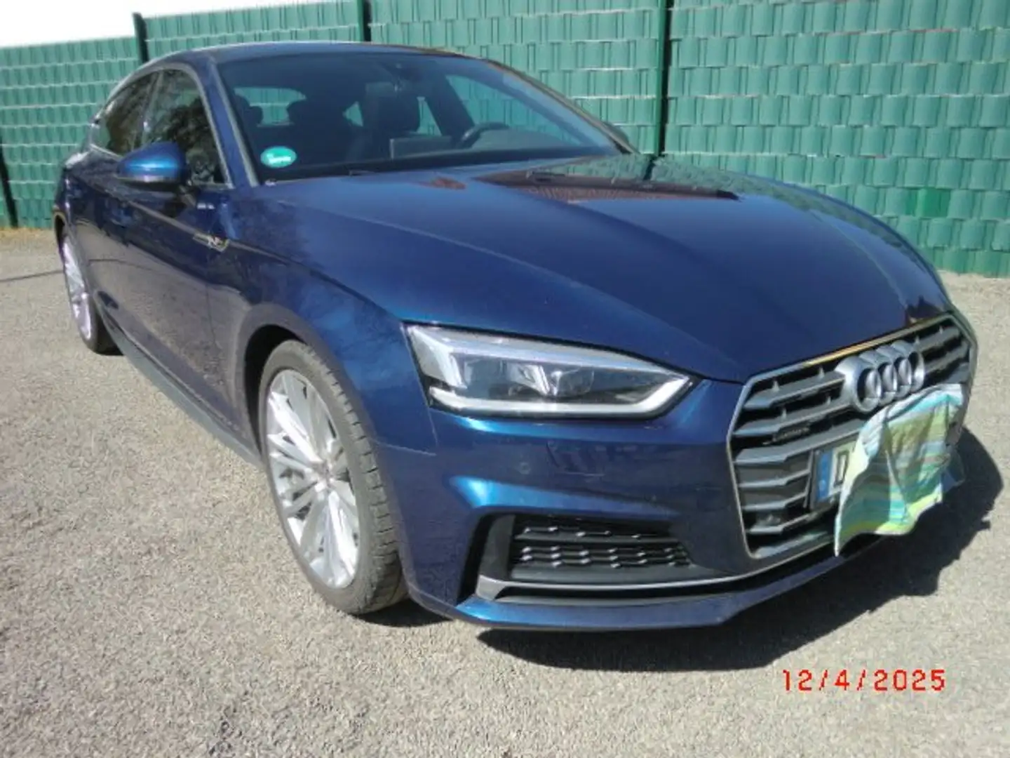 Audi A5 quattro sport Bleu - 2