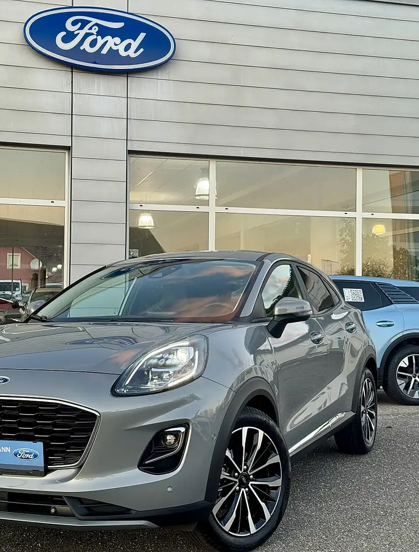 Ford Puma 1,0 EcoBoost Hybrid Titanium Grau - 2