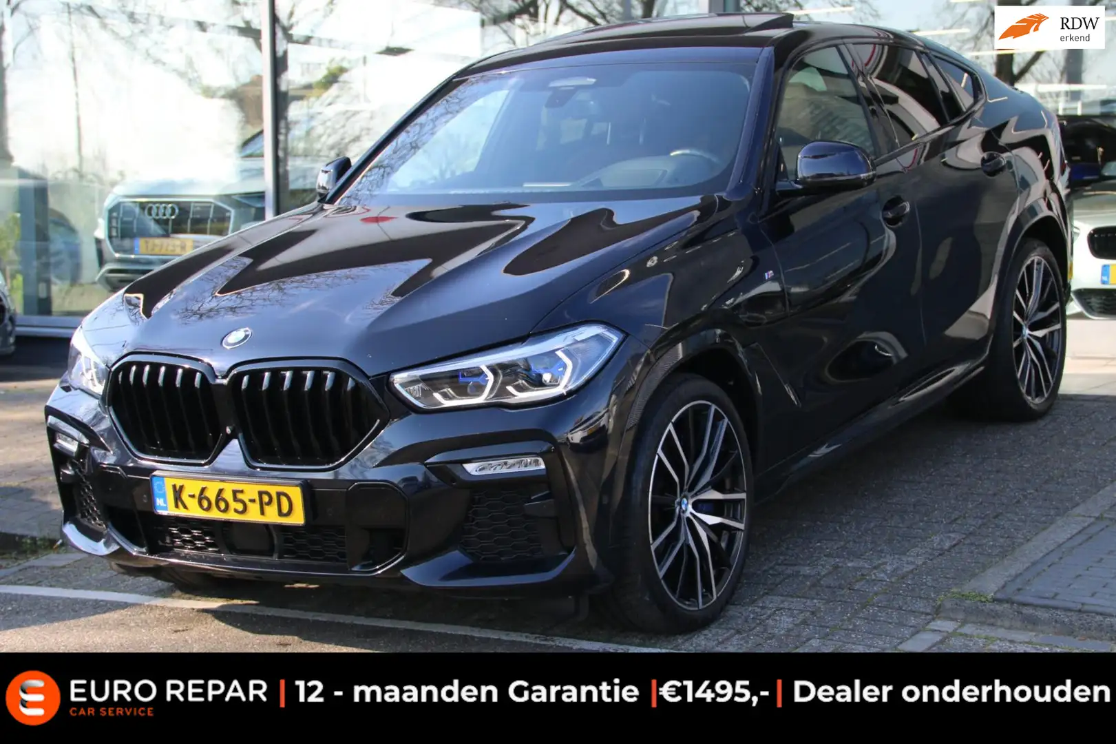 BMW X6 XDrive40i High Executive M-PAKKET PANO VOL! Noir - 1