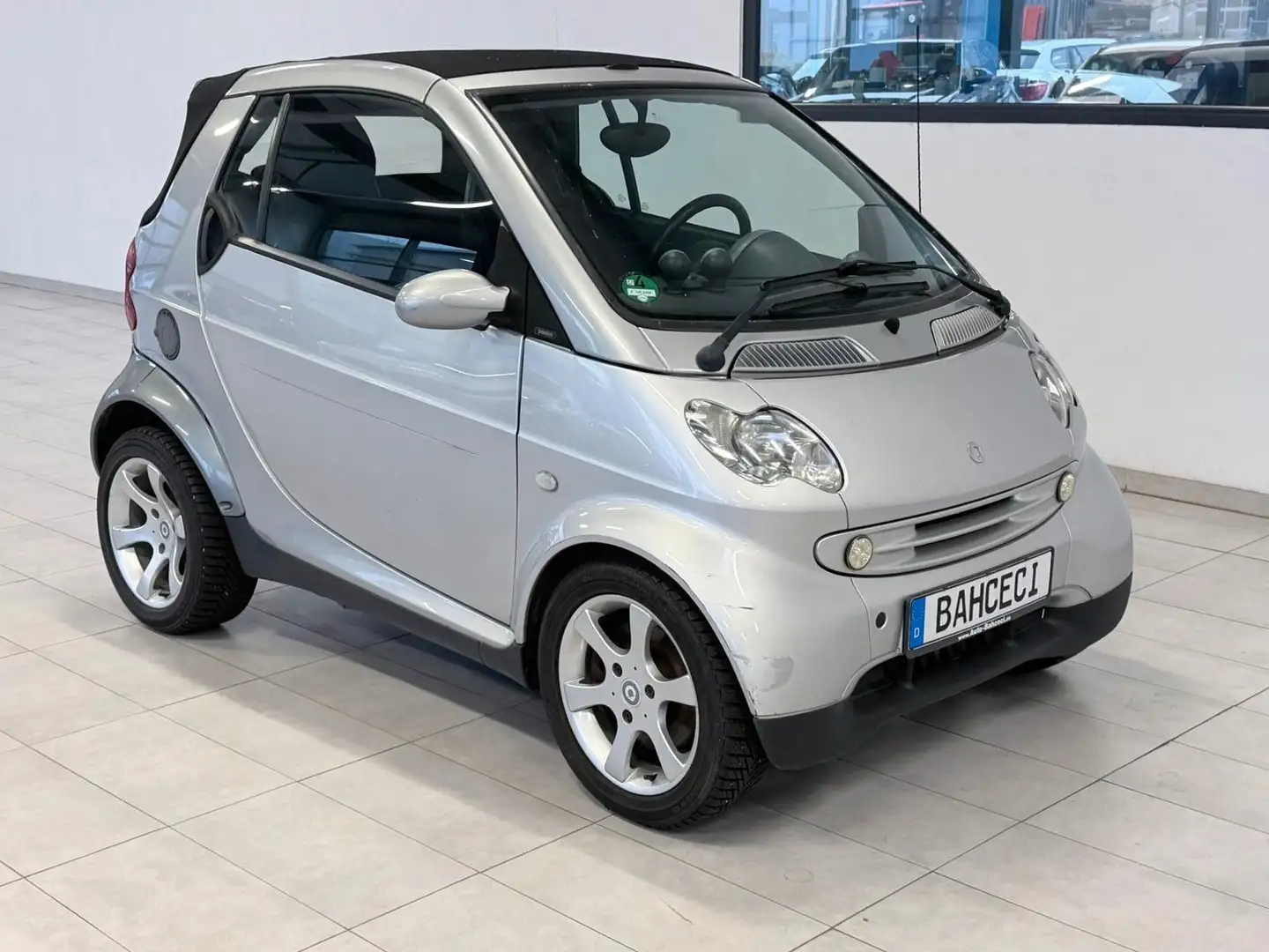 smart forTwo cabrio Basis*SHZ*Motorläuft* Silber - 1